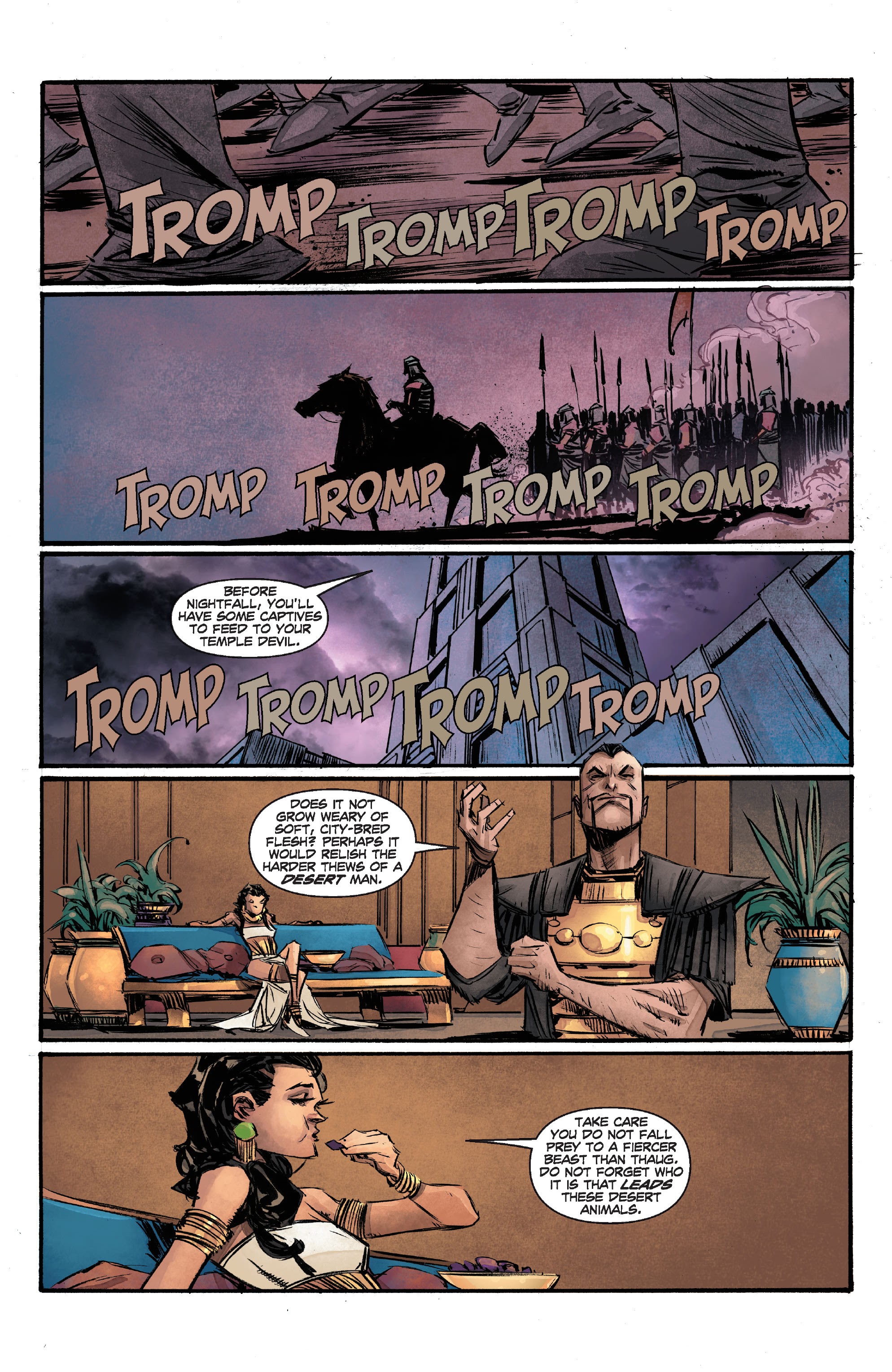 Read online Conan Chronicles Epic Collection comic -  Issue # TPB Blood In His Wake (Part 2) - 1