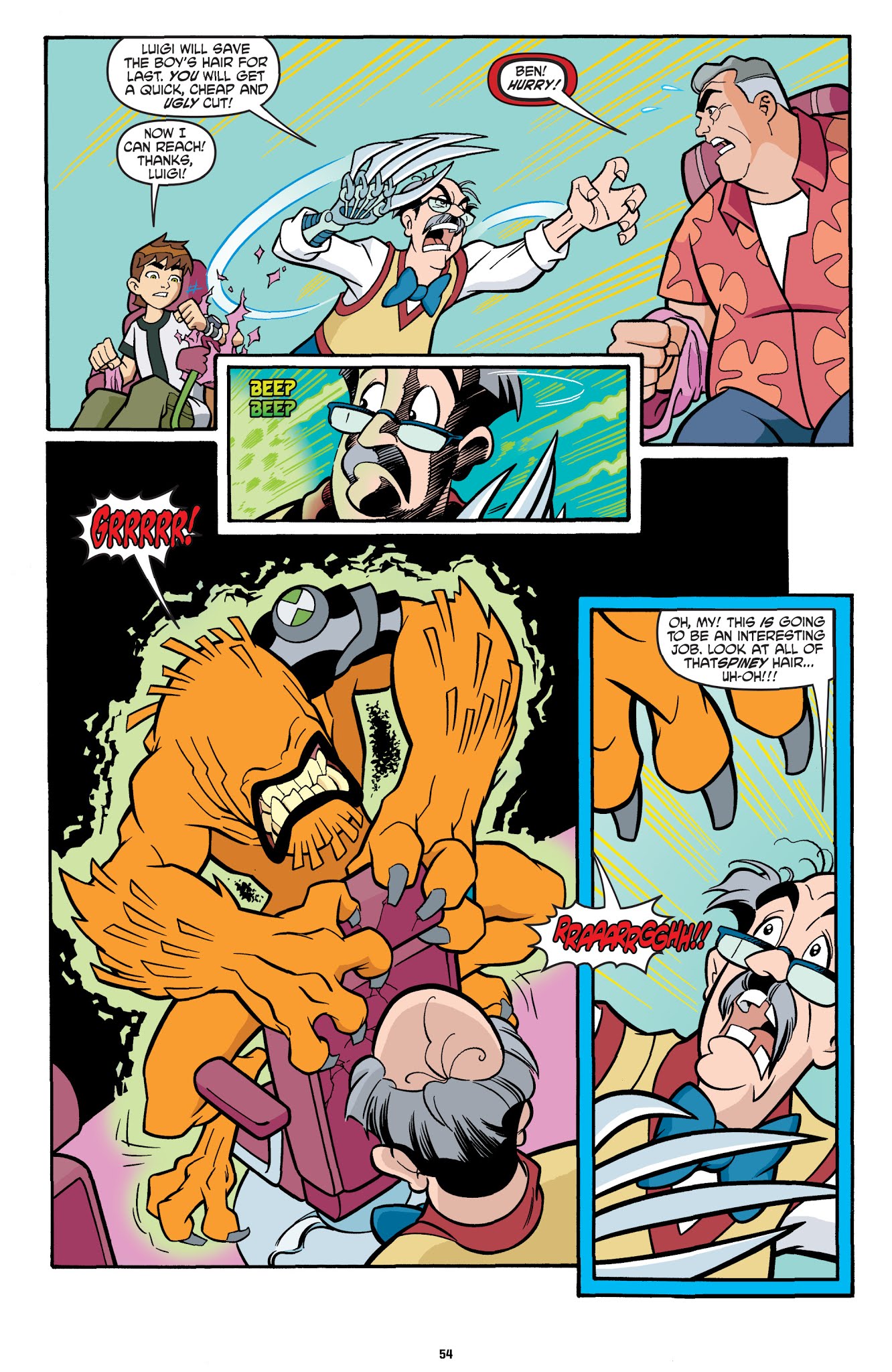 Read online Ben 10 Classics comic -  Issue # TPB 1 - 55