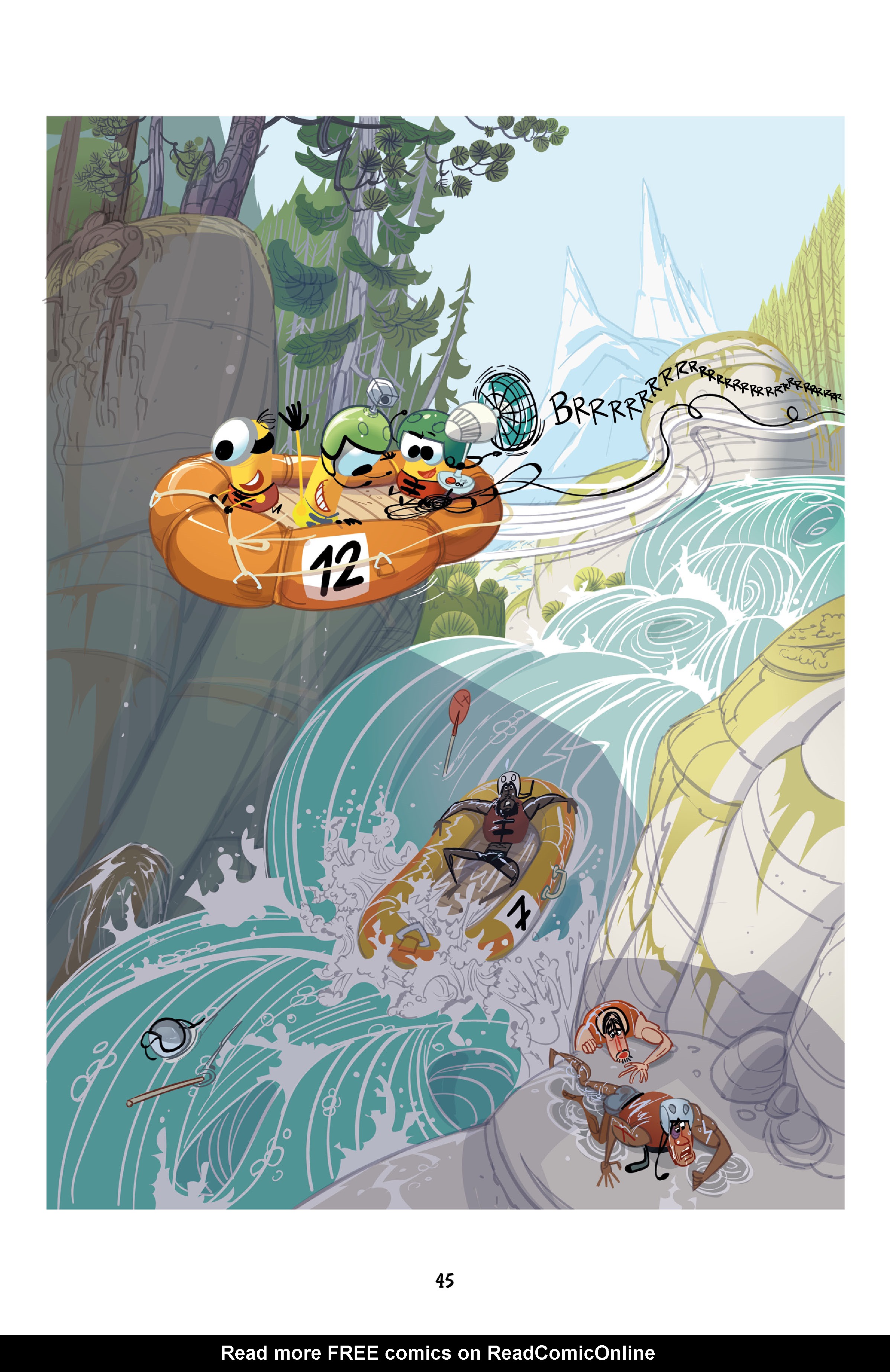 Read online Minions: Super Banana Games! comic -  Issue # Full - 44