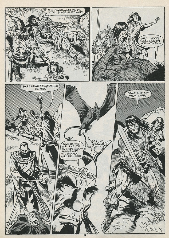 The Savage Sword Of Conan issue 188 - Page 34