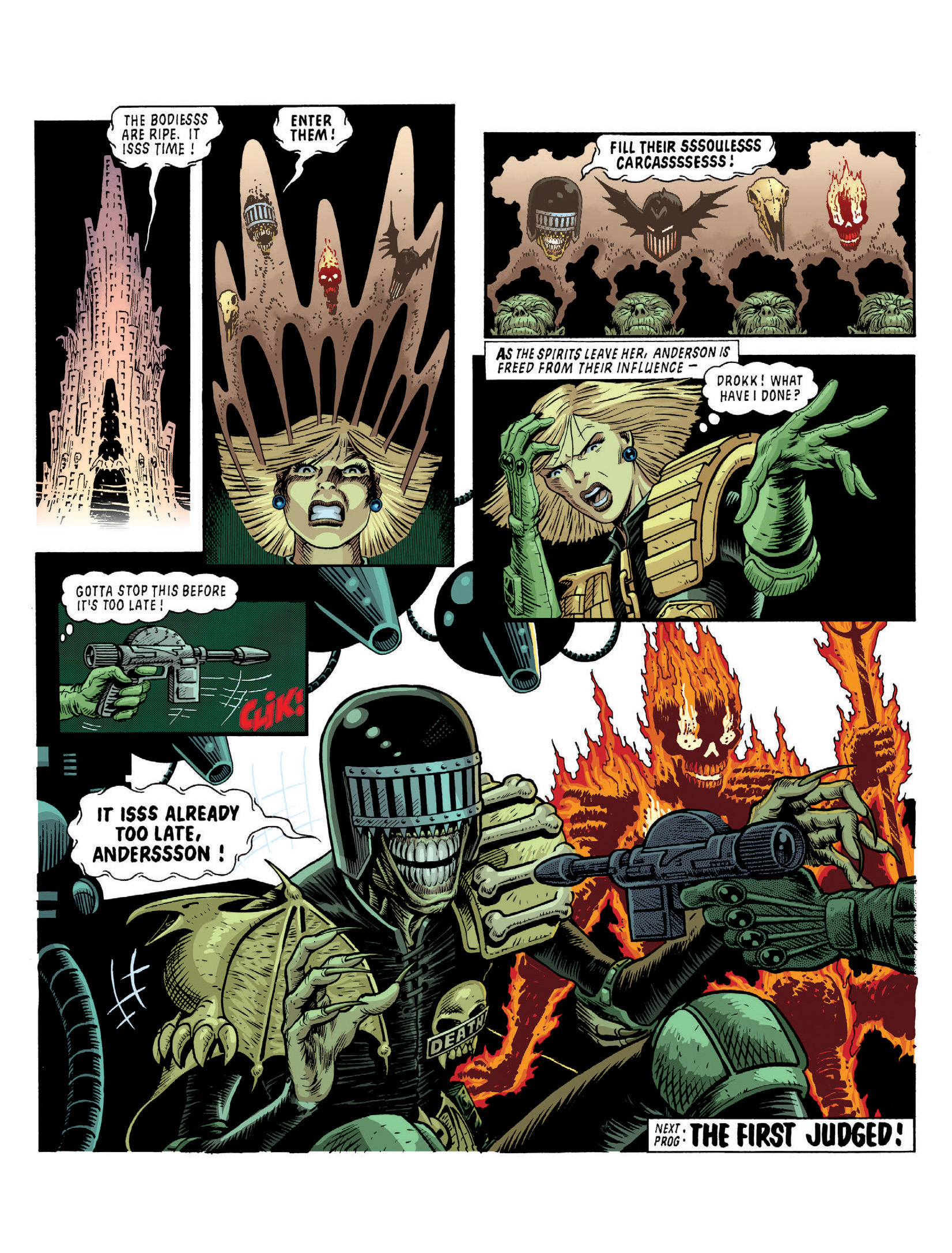 Read online Essential Judge Dredd: Dredd Vs Death comic -  Issue # TPB (Part 1) - 67