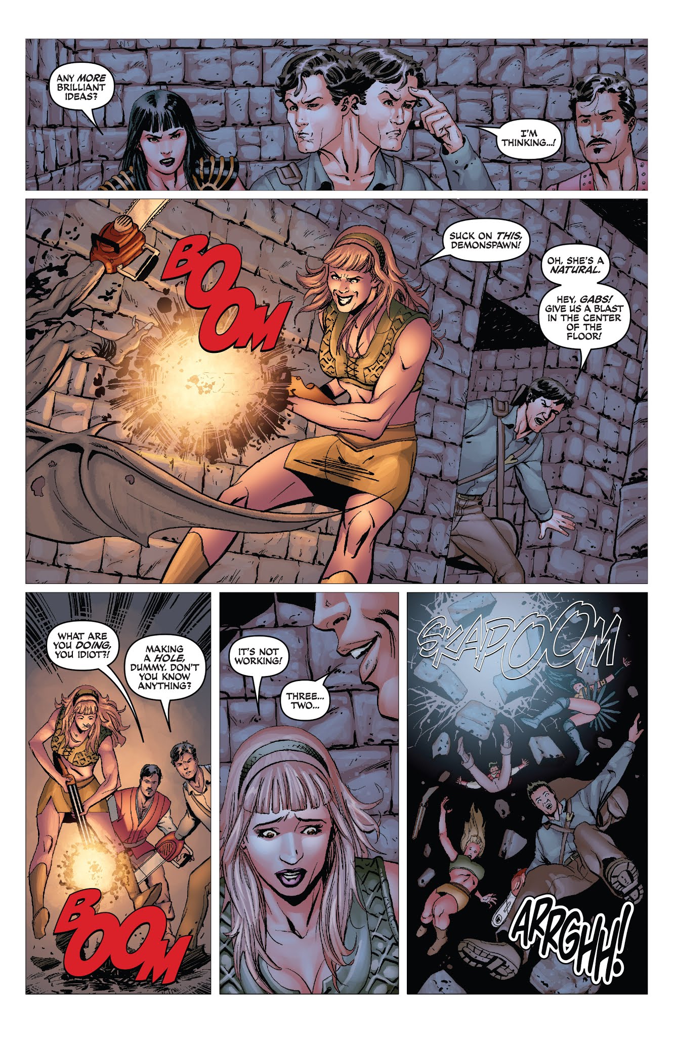 Read online Army of Darkness / Xena comic -  Issue #4 - 7