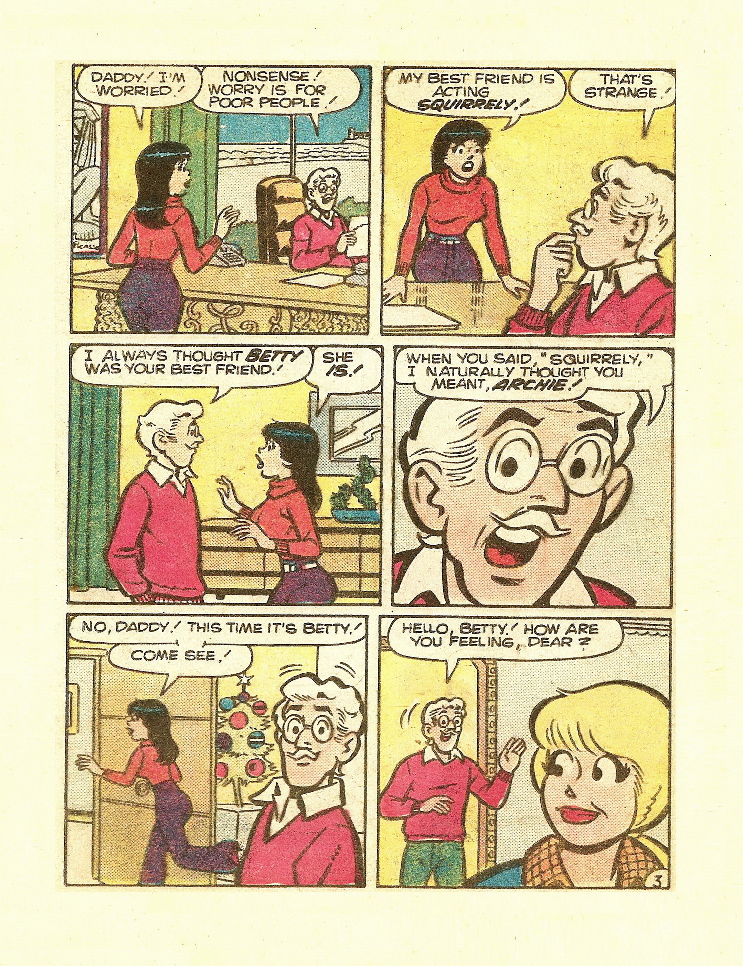 Read online Betty and Veronica Digest Magazine comic -  Issue #17 - 77