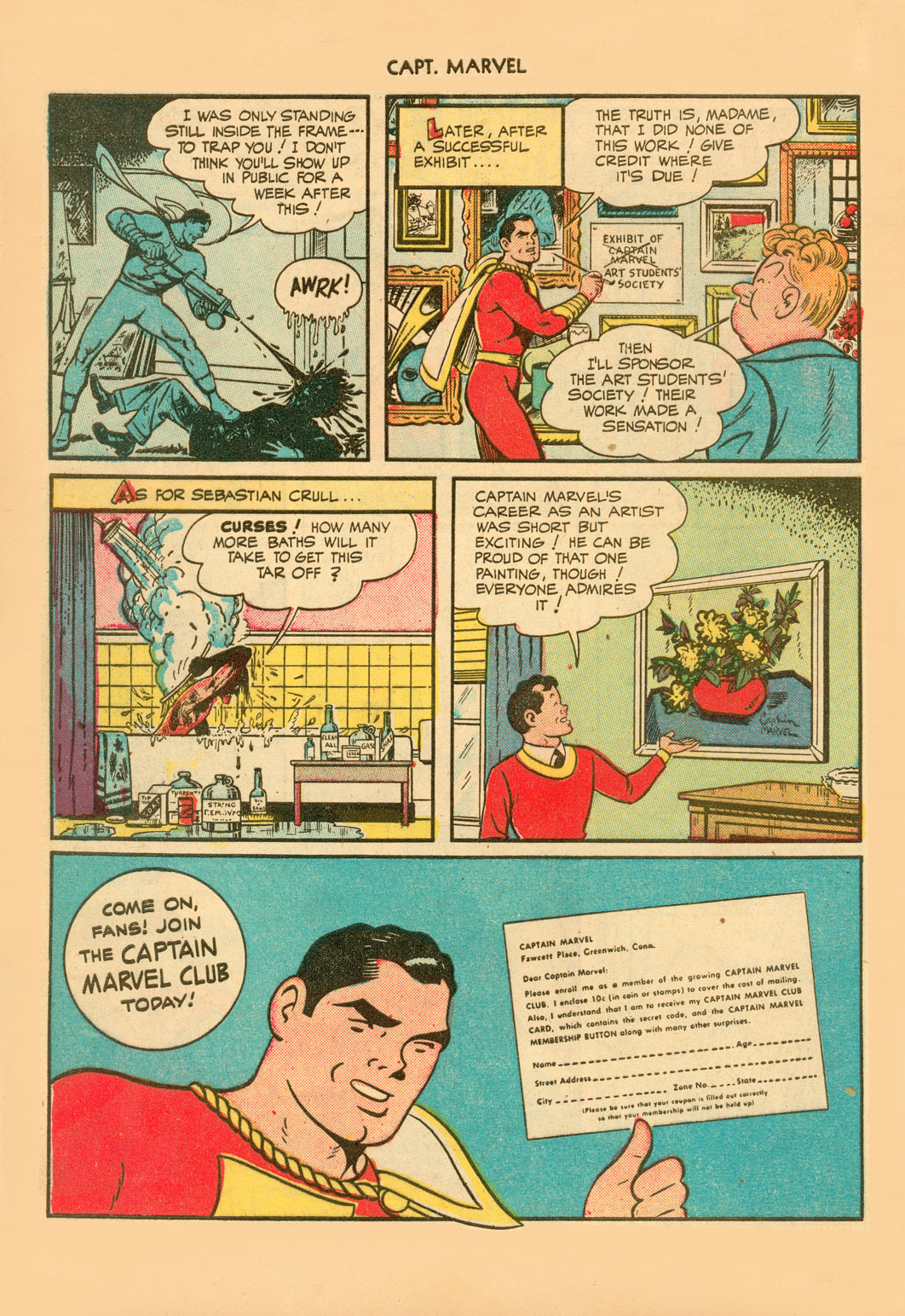 Read online Captain Marvel Adventures comic -  Issue #90 - 32