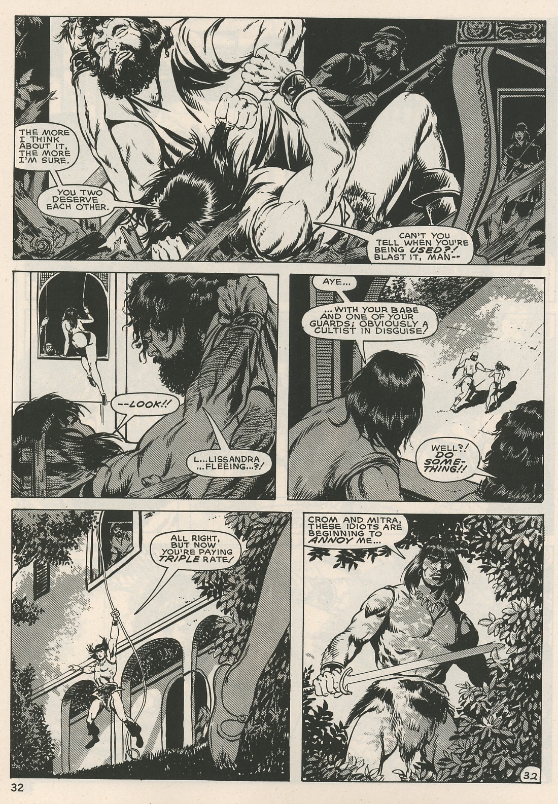 The Savage Sword Of Conan issue 125 - Page 32