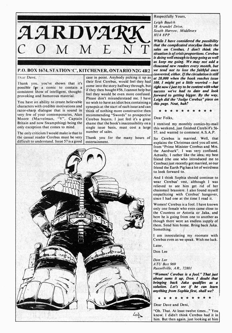 Read online Cerebus comic -  Issue #60 - 27