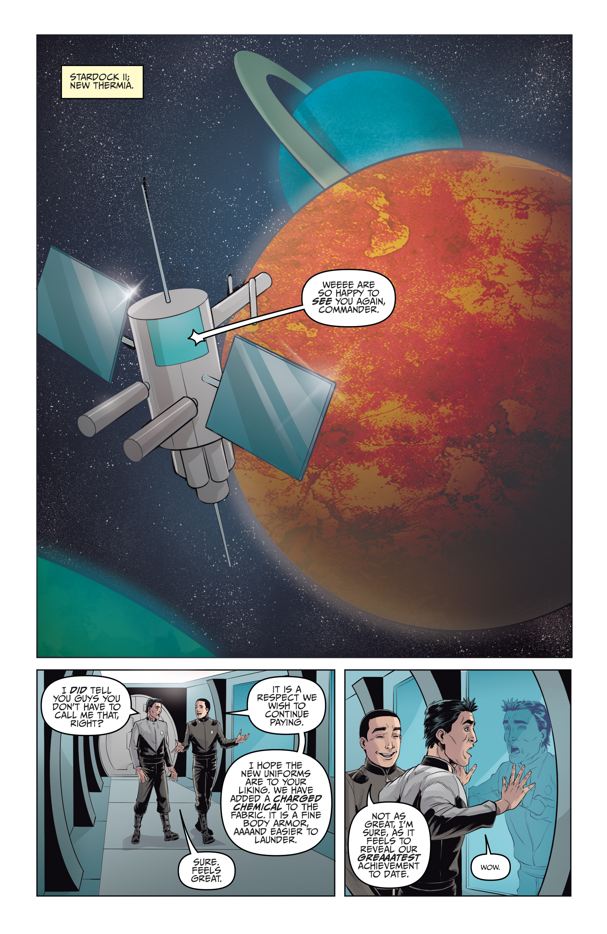 Read online Galaxy Quest: The Journey Continues comic -  Issue #2 - 21