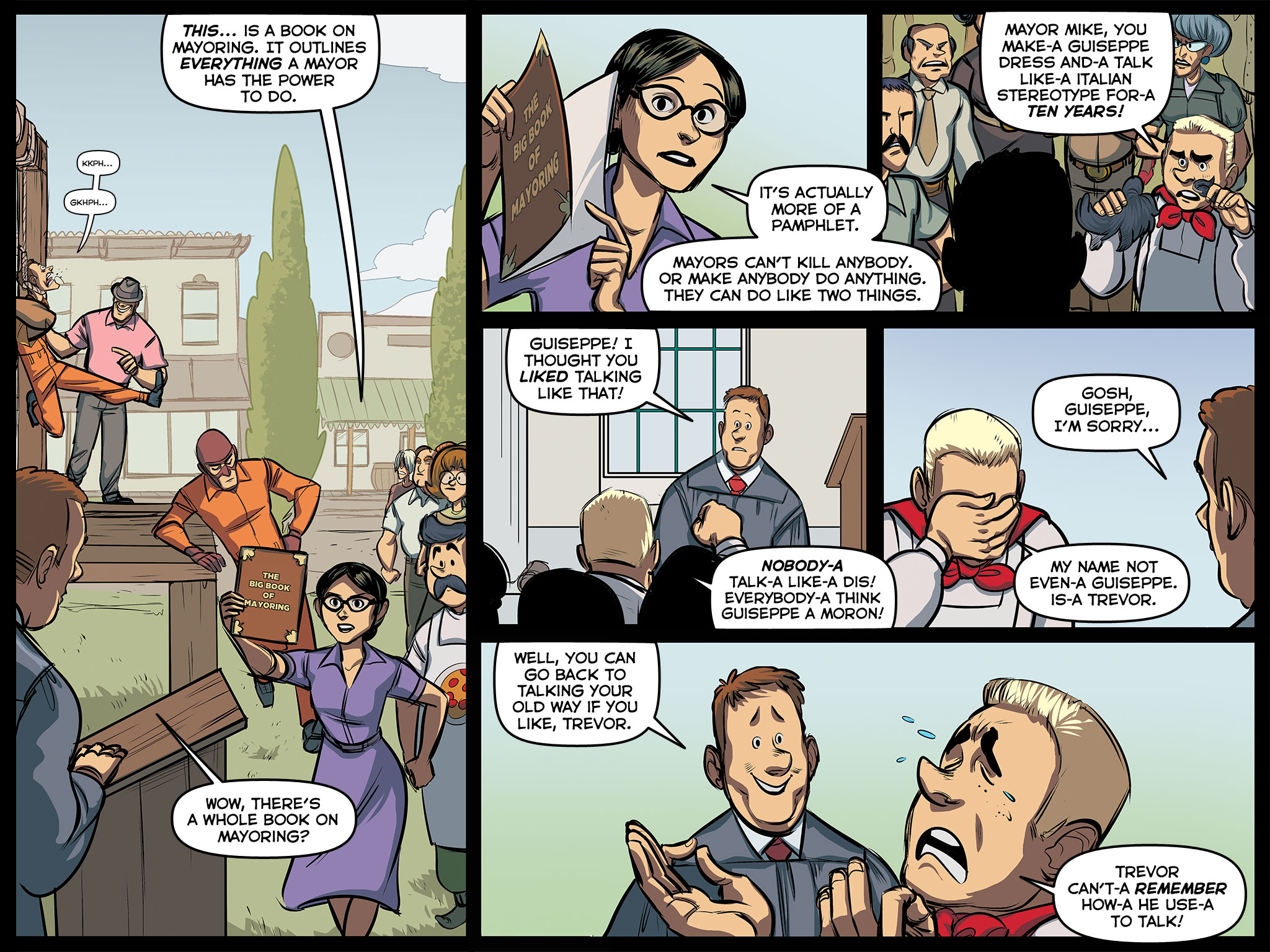 Read online Team Fortress 2 comic -  Issue #2 - 56