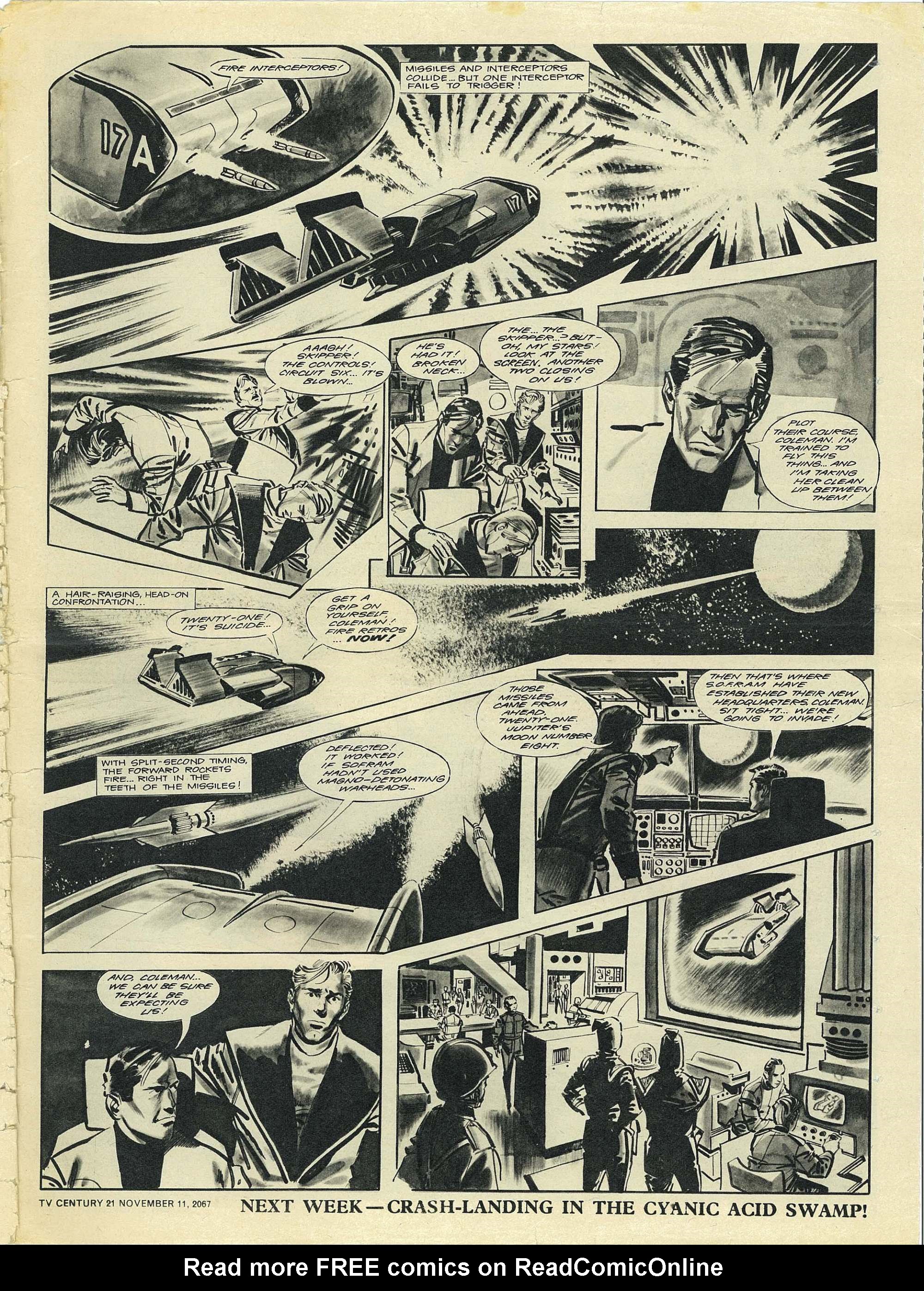 Read online TV Century 21 (TV 21) comic -  Issue #147 - 22