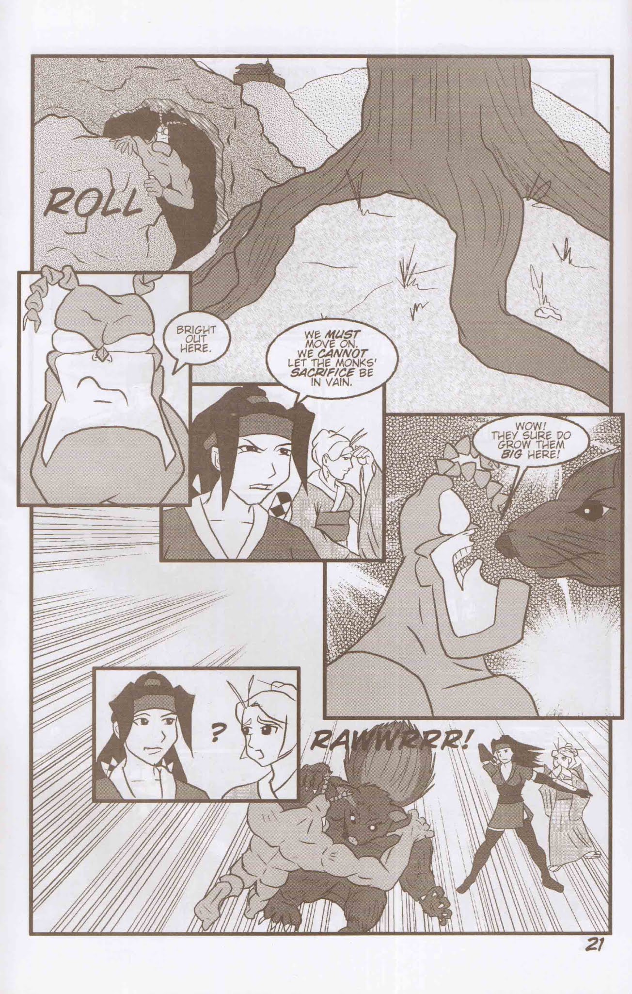 Read online The Mangalicious Tick: Rise of the Setting Sun comic -  Issue #3 - 23