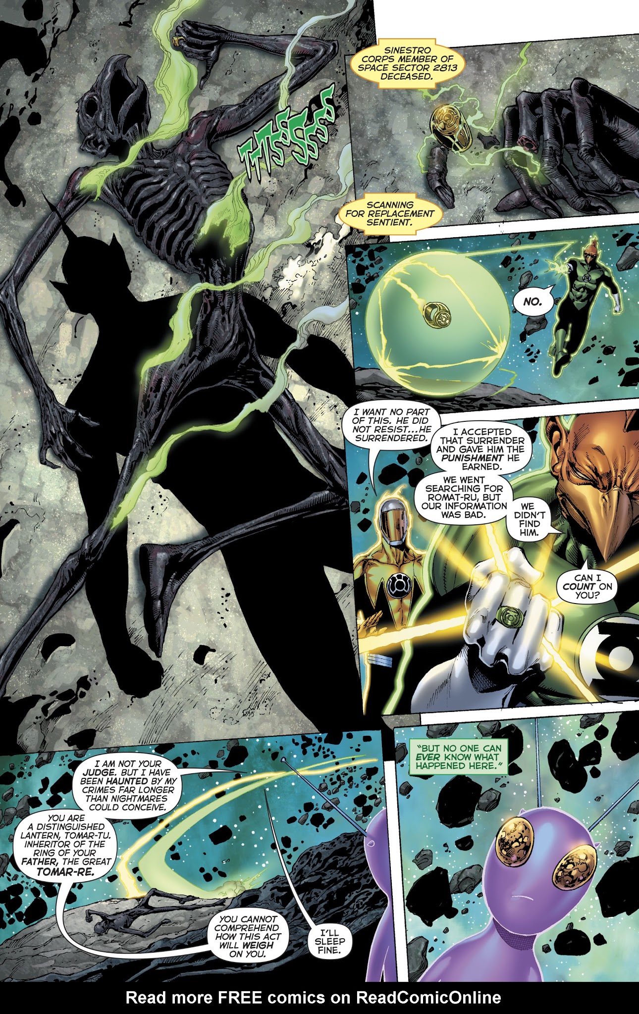 Read online Hal Jordan And The Green Lantern Corps comic -  Issue #24 - 6