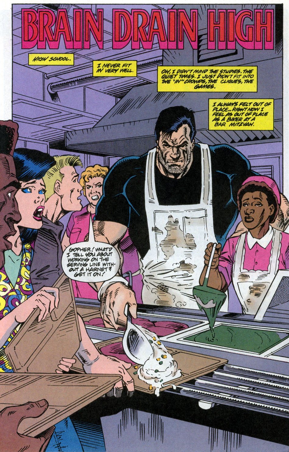 Read online The Punisher Back to School Special comic -  Issue #3 - 3