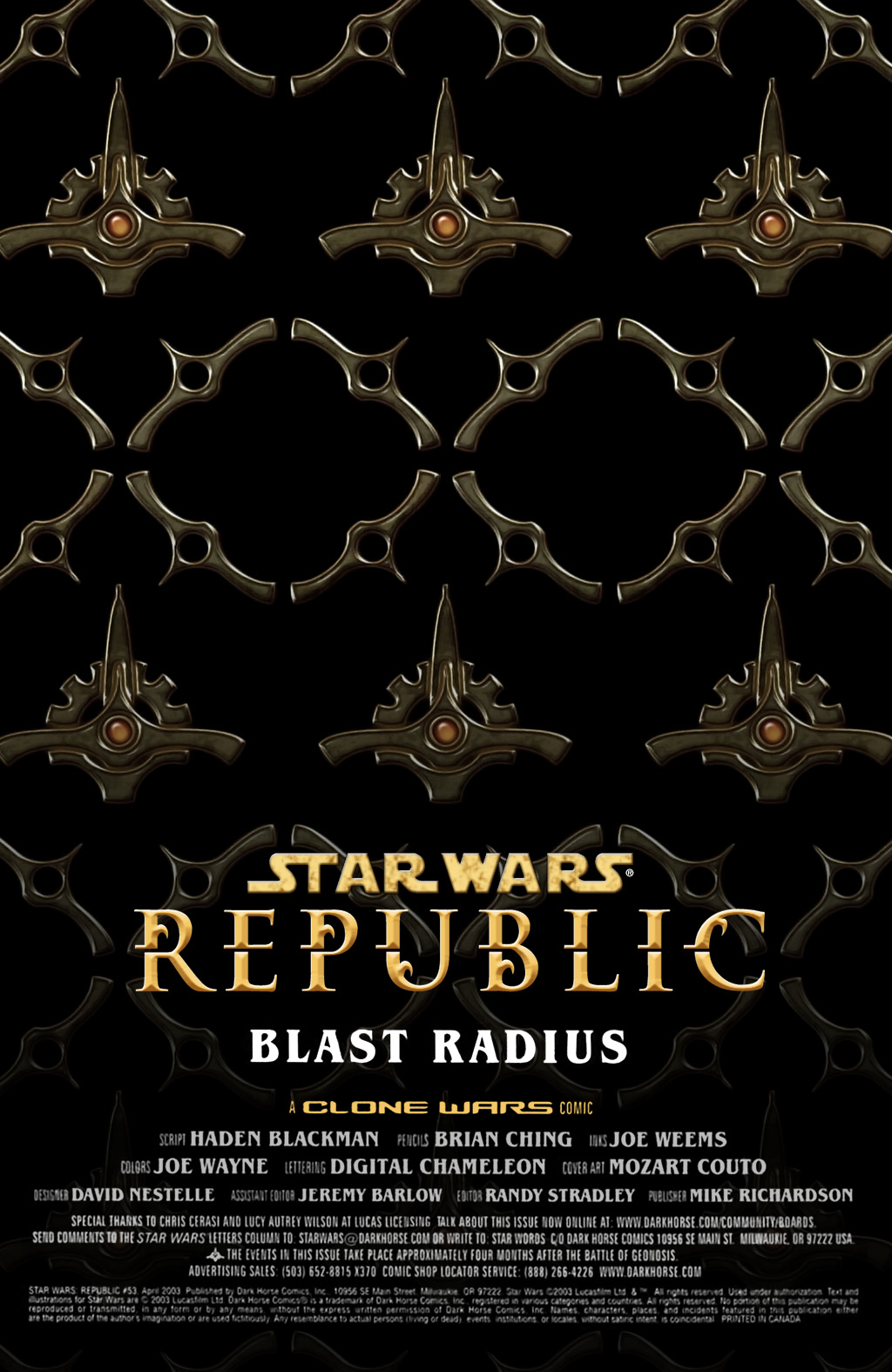 Read online Star Wars: Republic comic -  Issue #53 - 2