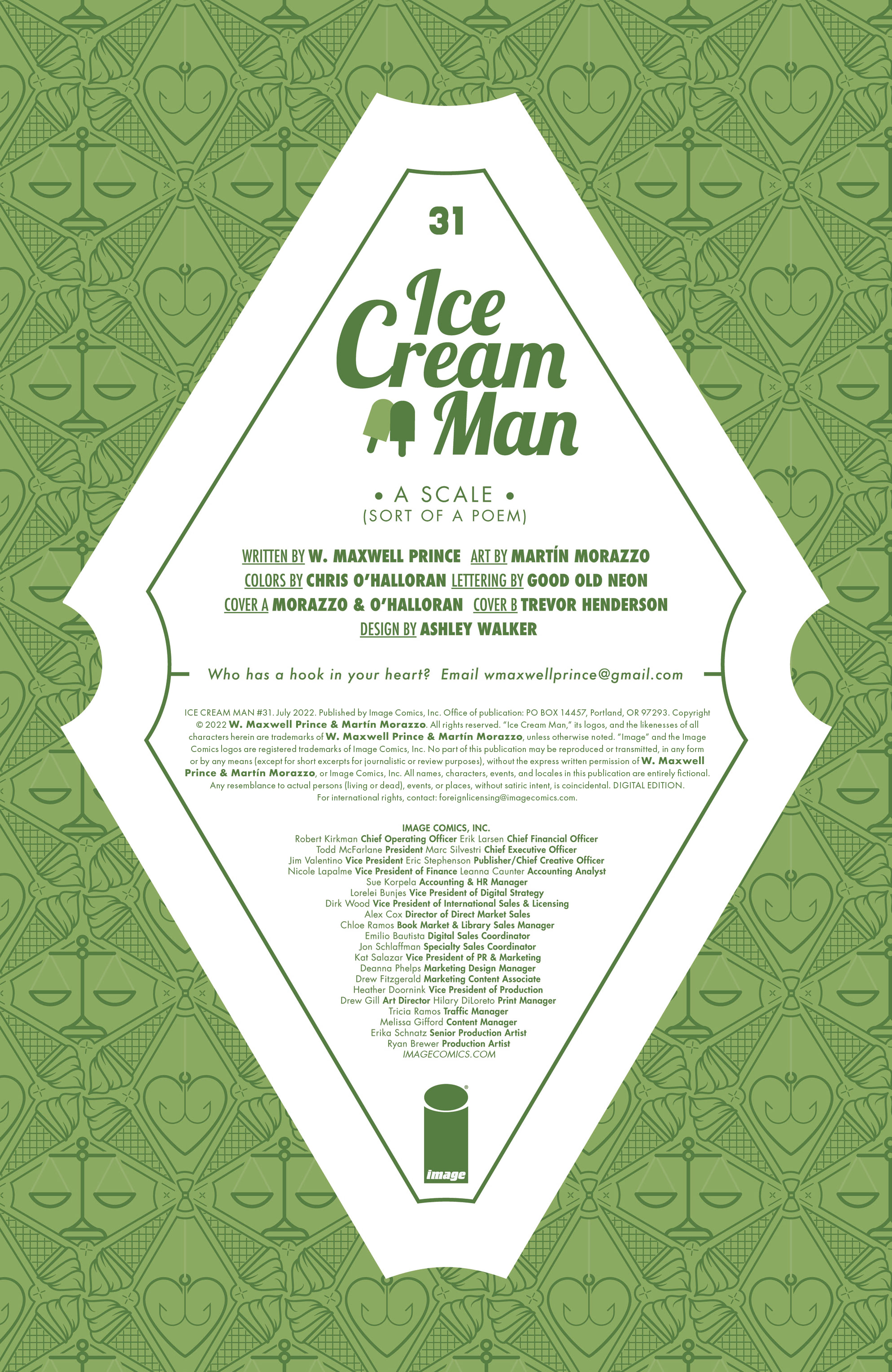 Read online Ice Cream Man comic -  Issue #31 - 2