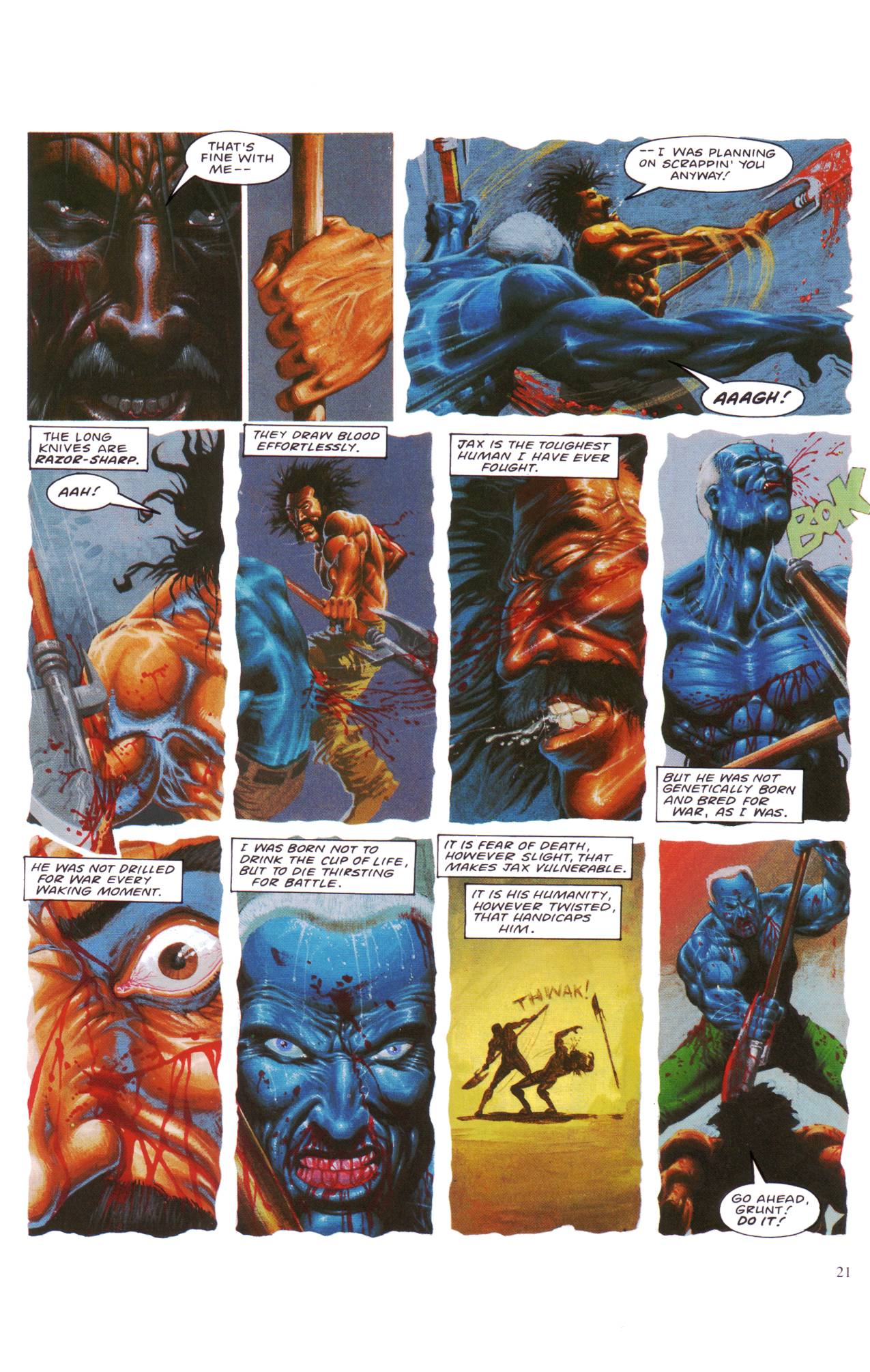 Read online Rogue Trooper:  The Final Warrior comic -  Issue #8 - 22