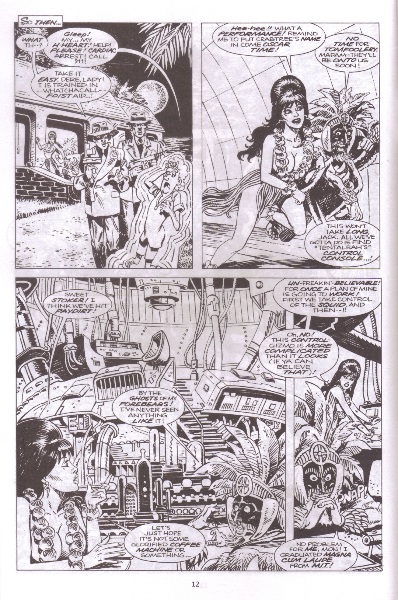 Read online Elvira, Mistress of the Dark comic -  Issue #53 - 14