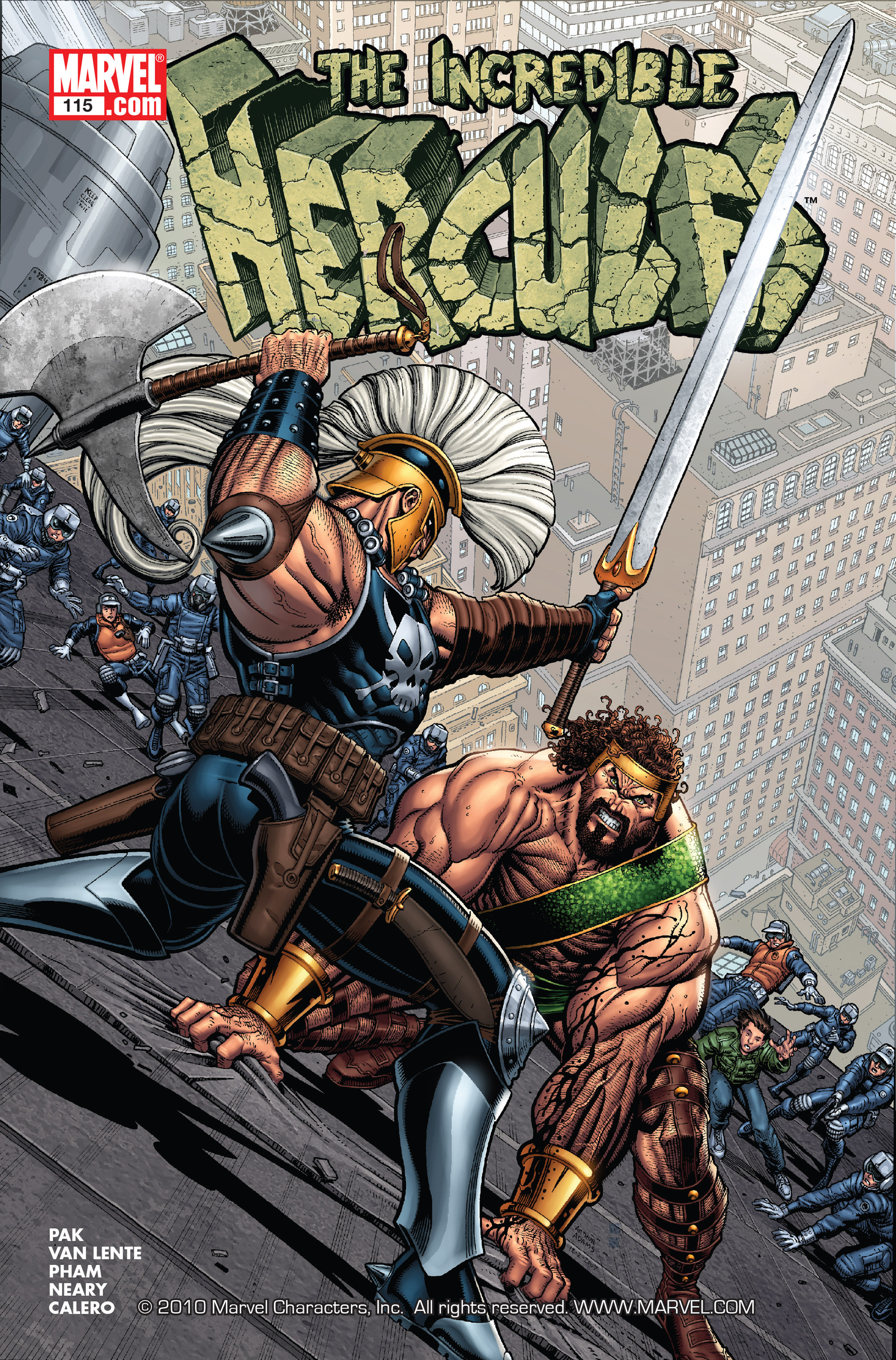 Read online Incredible Hercules comic -  Issue #115 - 1