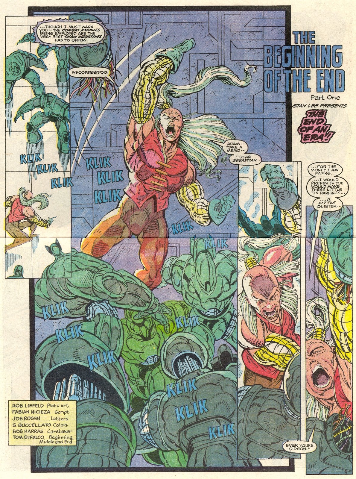 The New Mutants Issue #98 #105 - English 3