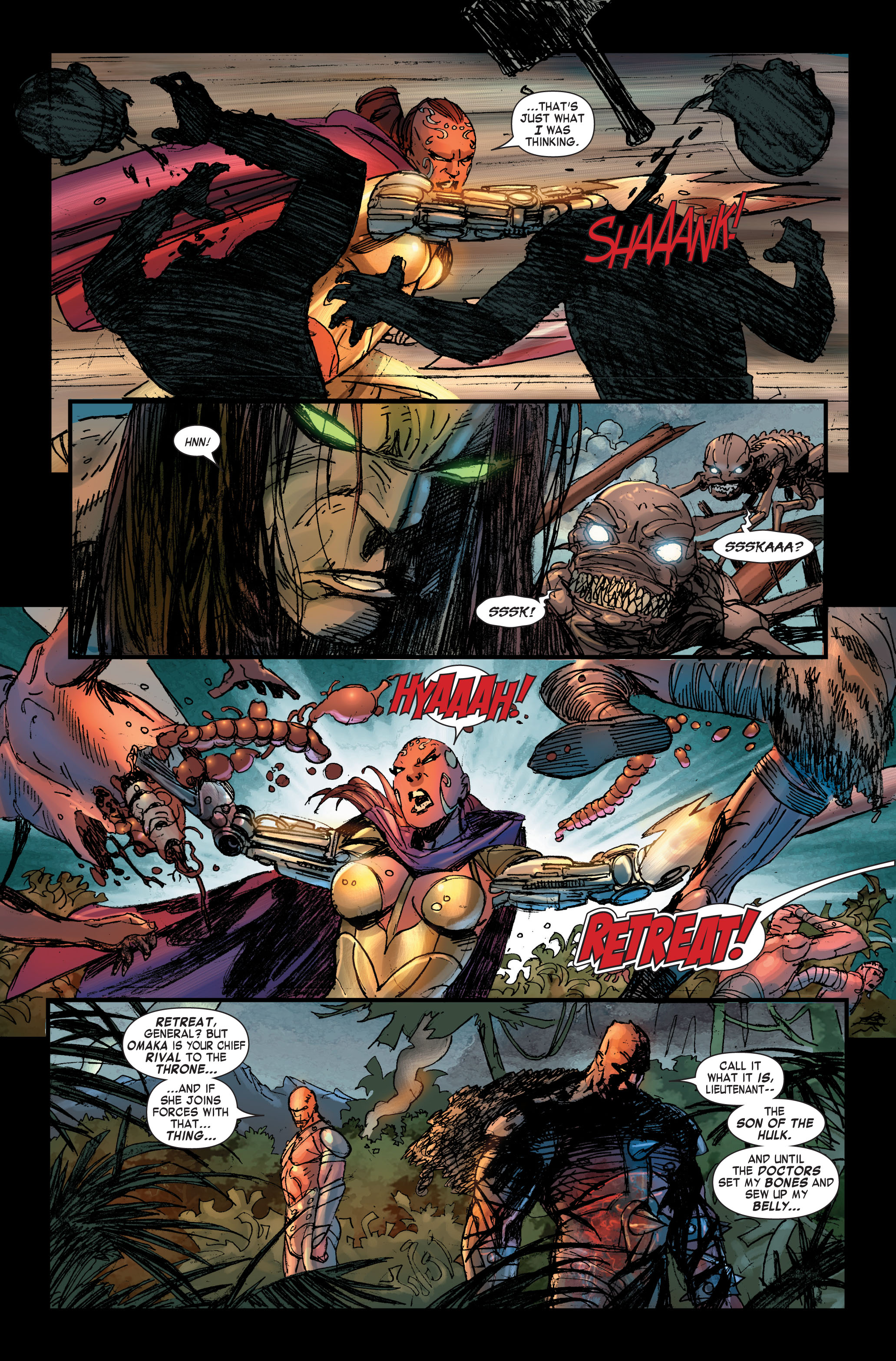 Read online Skaar: Son of Hulk comic -  Issue #2 - 15