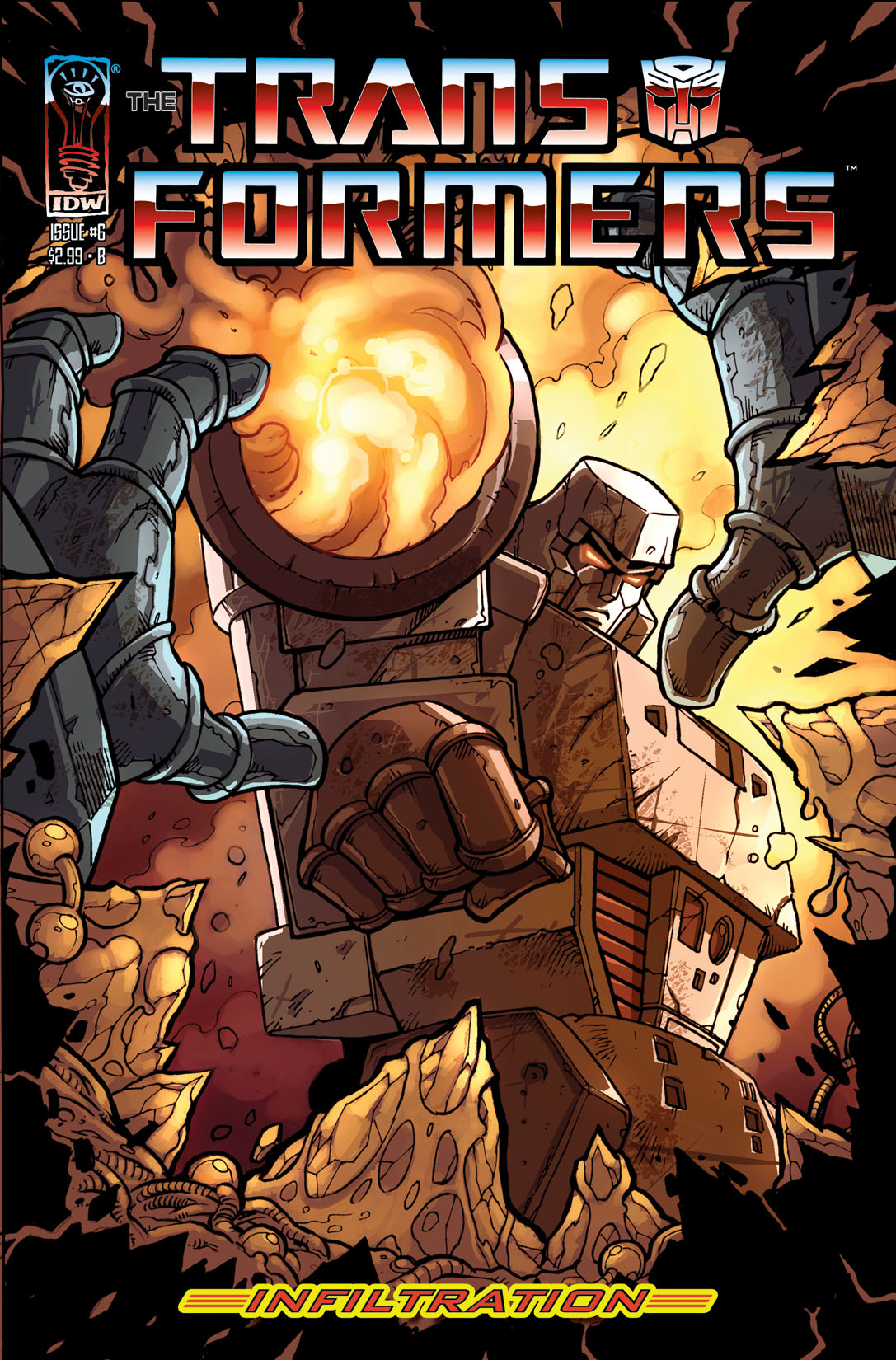 Read online The Transformers: Infiltration comic -  Issue #6 - 4