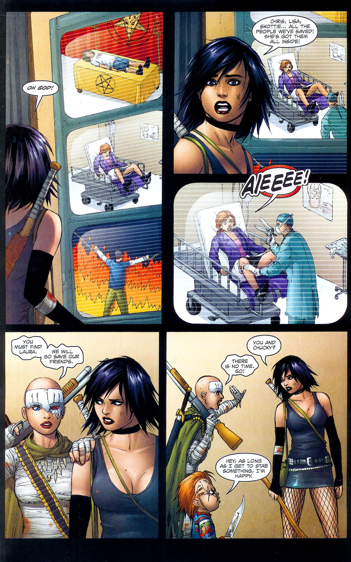 Read online Hack/Slash vs. Chucky comic -  Issue # Full - 30