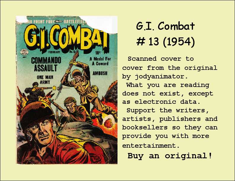 Read online G.I. Combat (1952) comic -  Issue #13 - 37