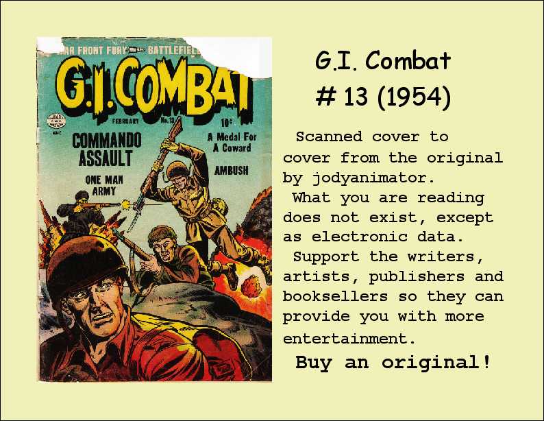 Read online G.I. Combat (1952) comic -  Issue #13 - 37