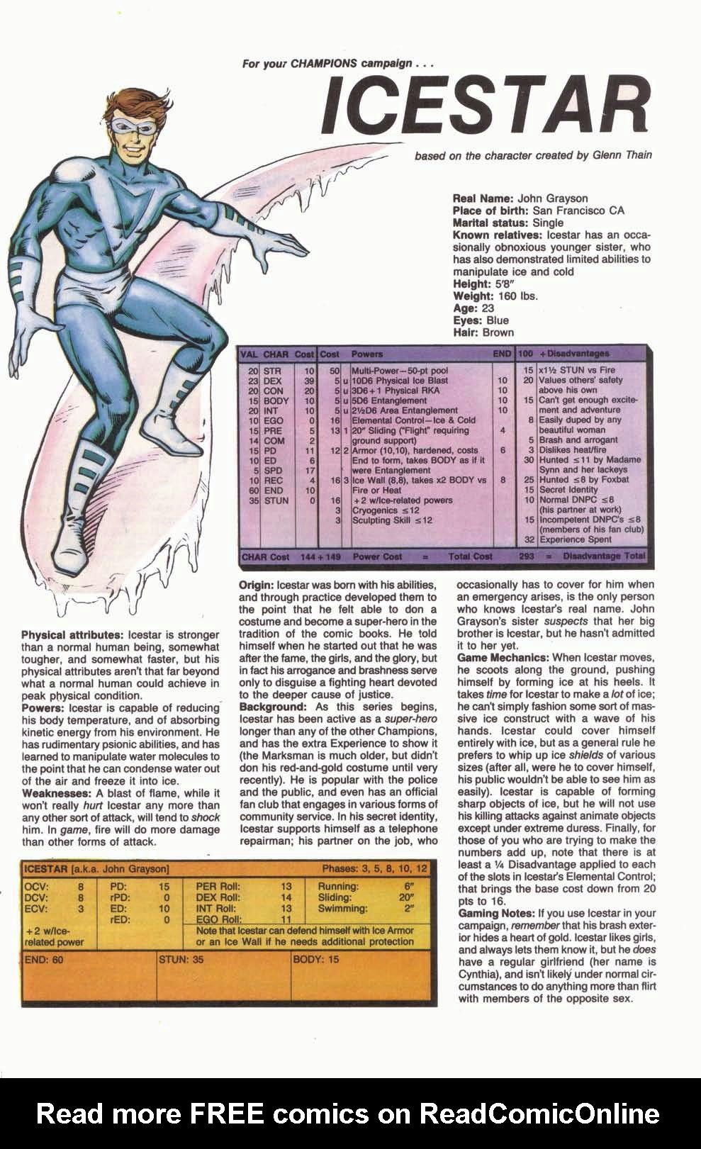 Read online Champions (1986) comic -  Issue #2 - 29