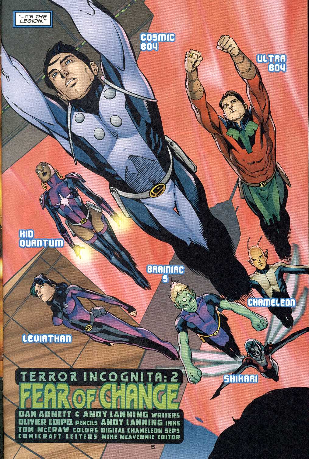 Read online The Legion comic -  Issue #7 - 6