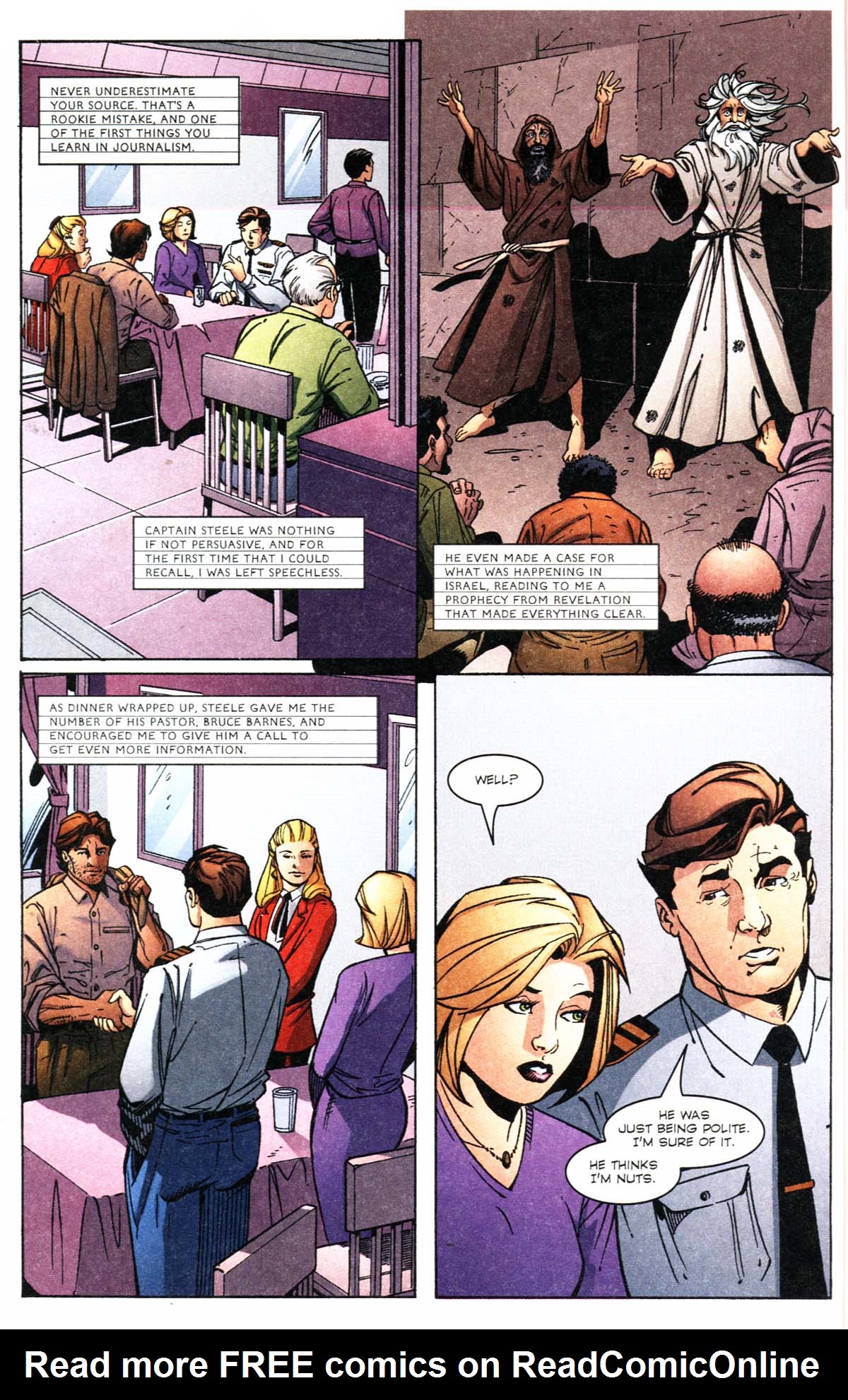 Read online Left Behind comic -  Issue #5 - 34