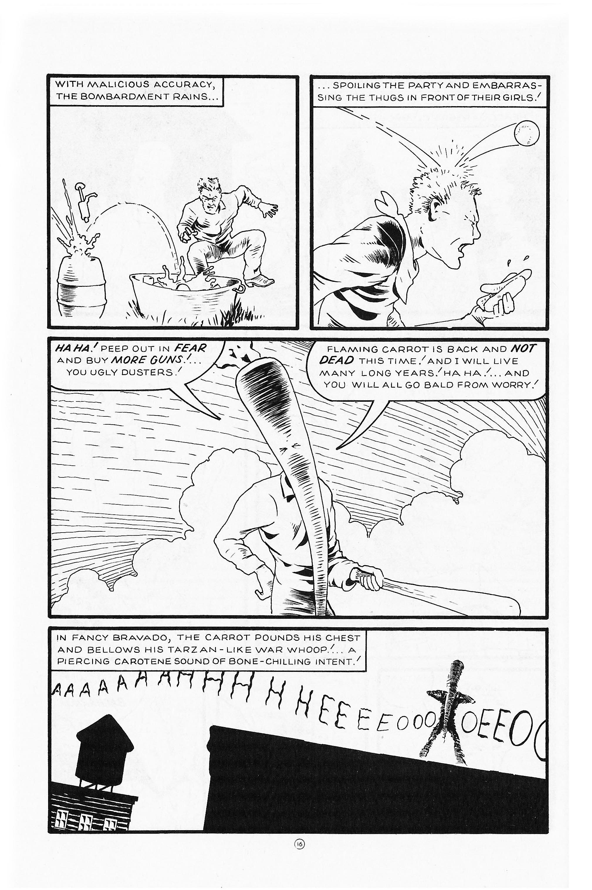 Read online Flaming Carrot Comics (1984) comic -  Issue #9 - 18