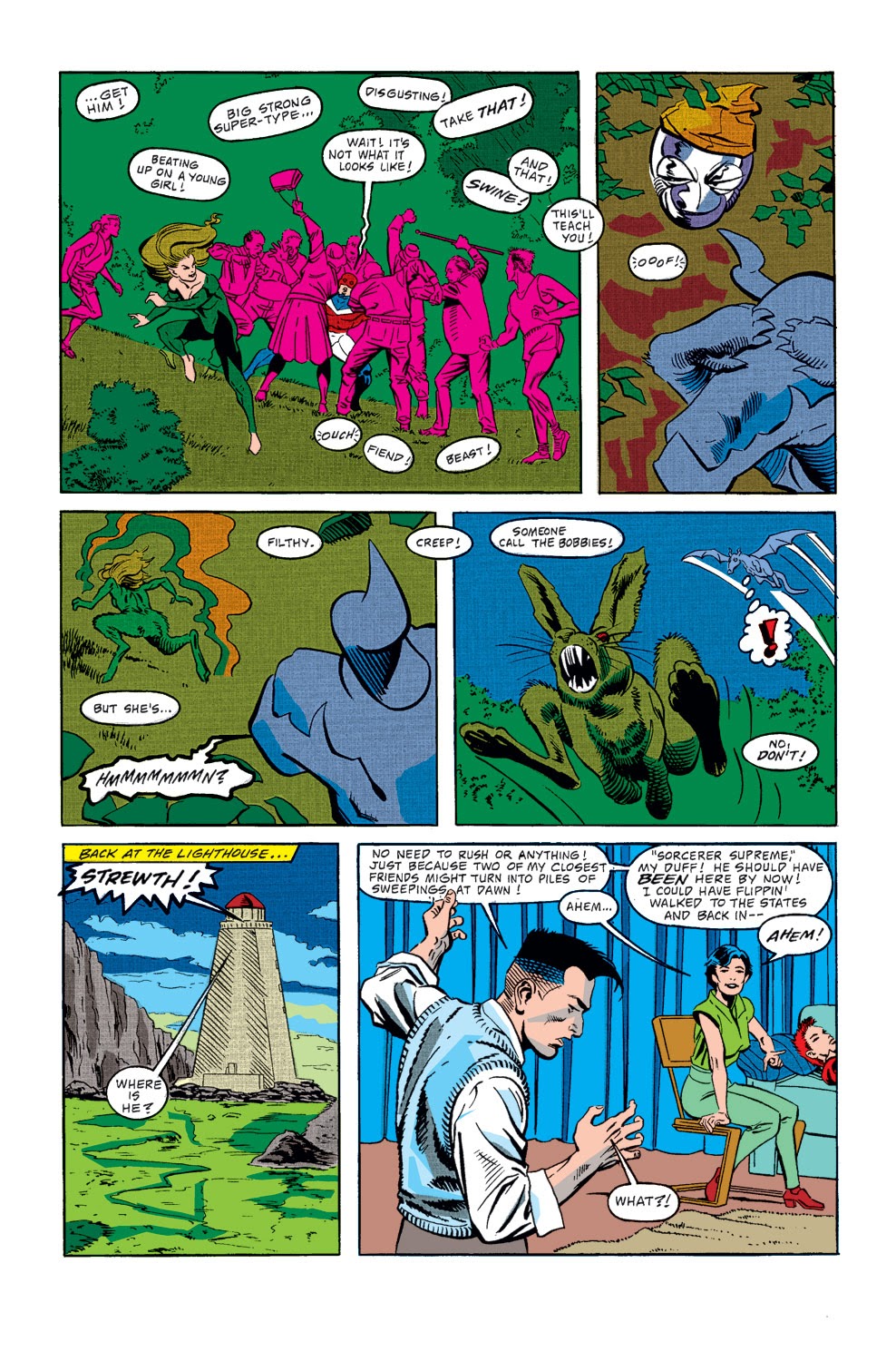 Read online Excalibur (1988) comic -  Issue #30 - 15
