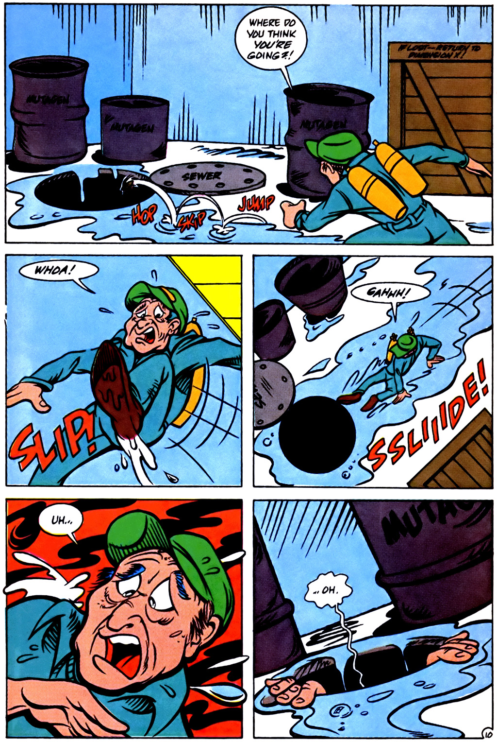 Read online Teenage Mutant Ninja Turtles Adventures (1989) comic -  Issue #10 - 11