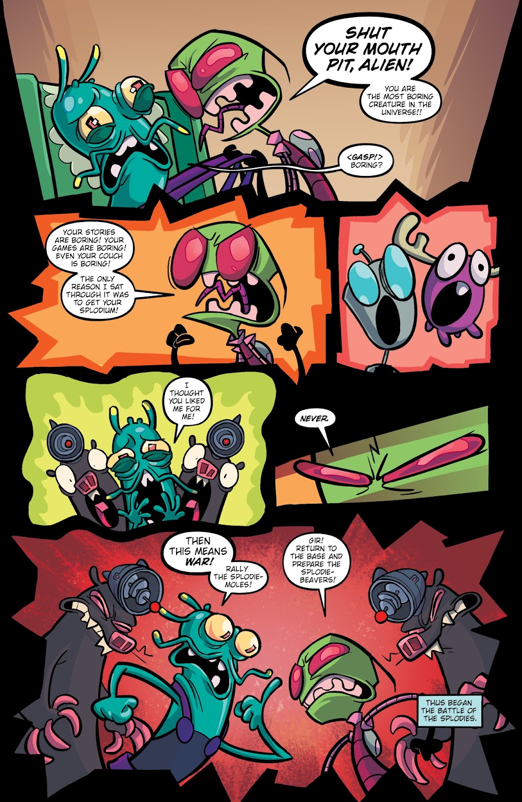 Invader Zim issue 27 - Page 22