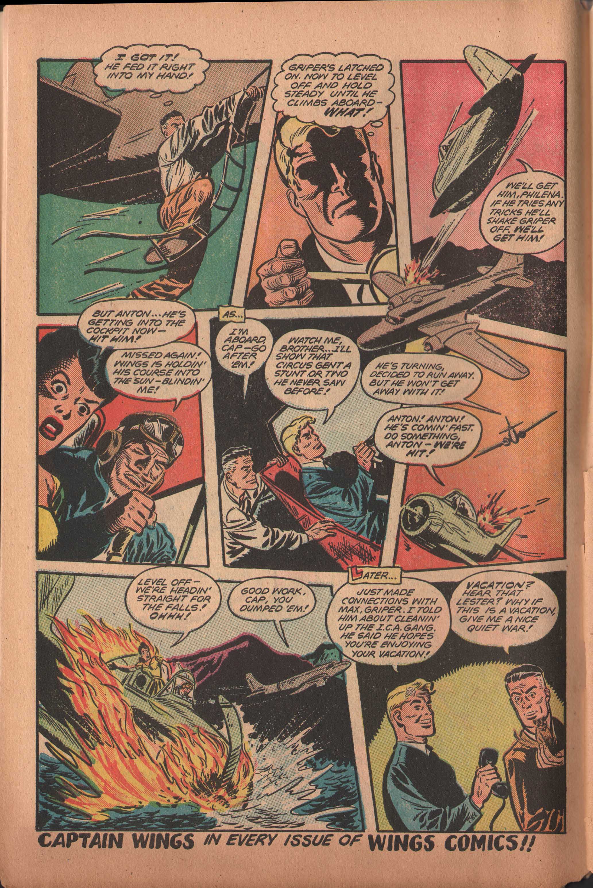 Read online Wings Comics comic -  Issue #94 - 12