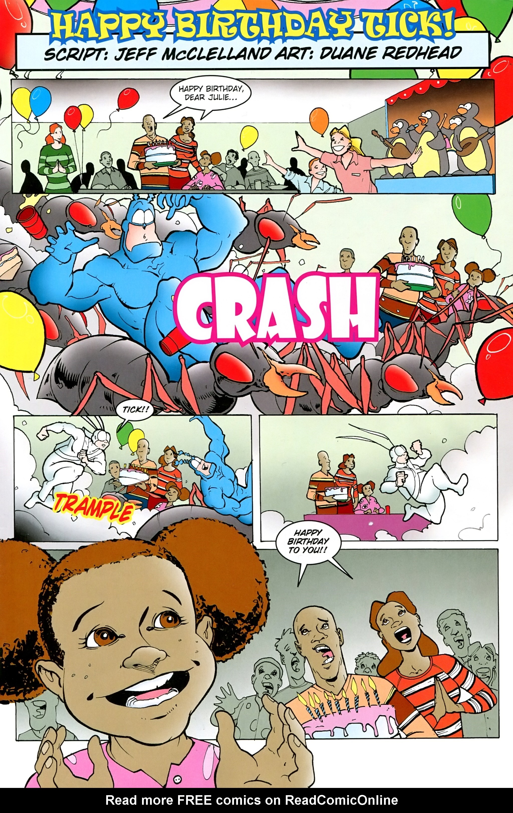 Read online Free Comic Book Day 2017 comic -  Issue # The Tick - 3