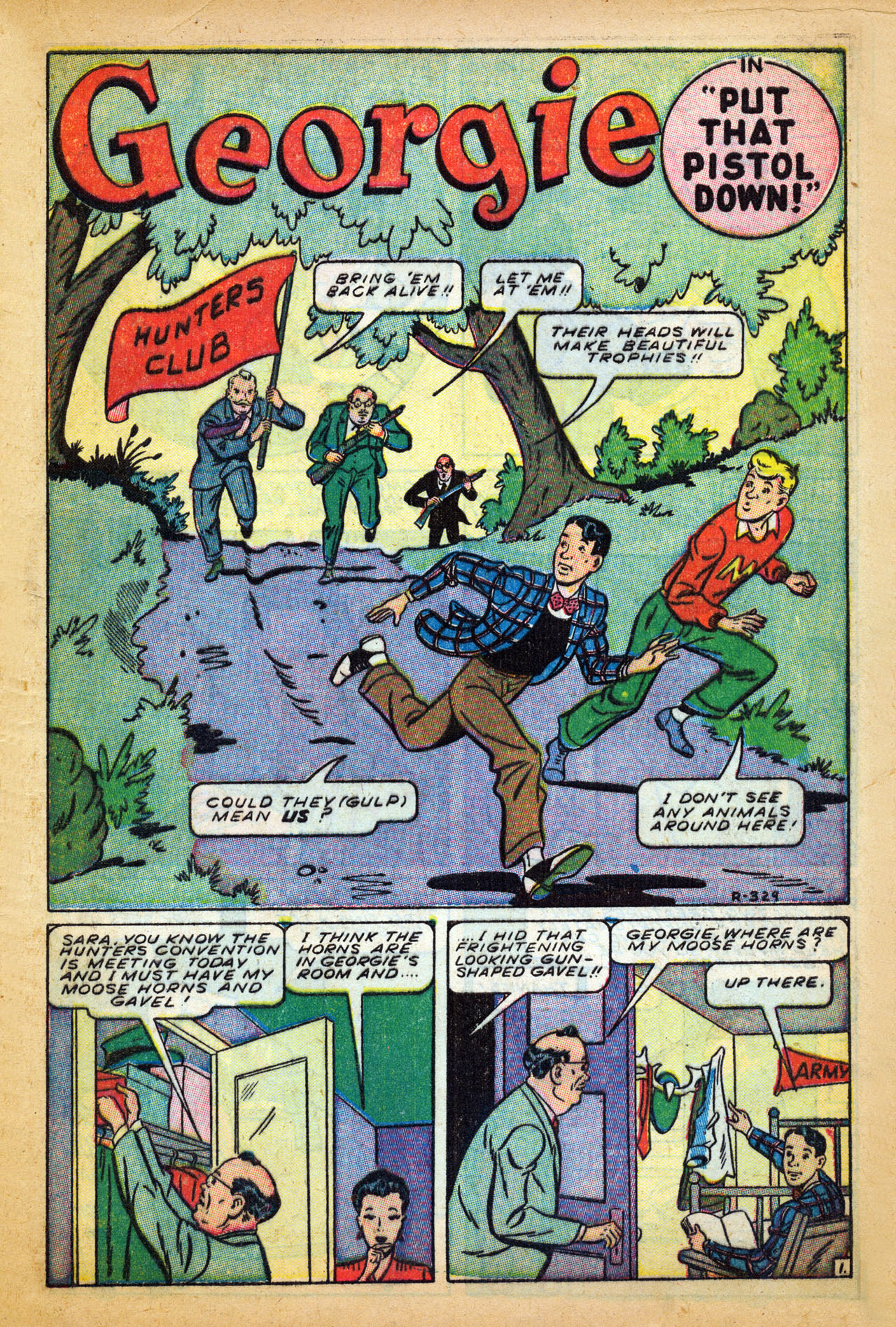 Read online Georgie Comics (1945) comic -  Issue #8 - 13