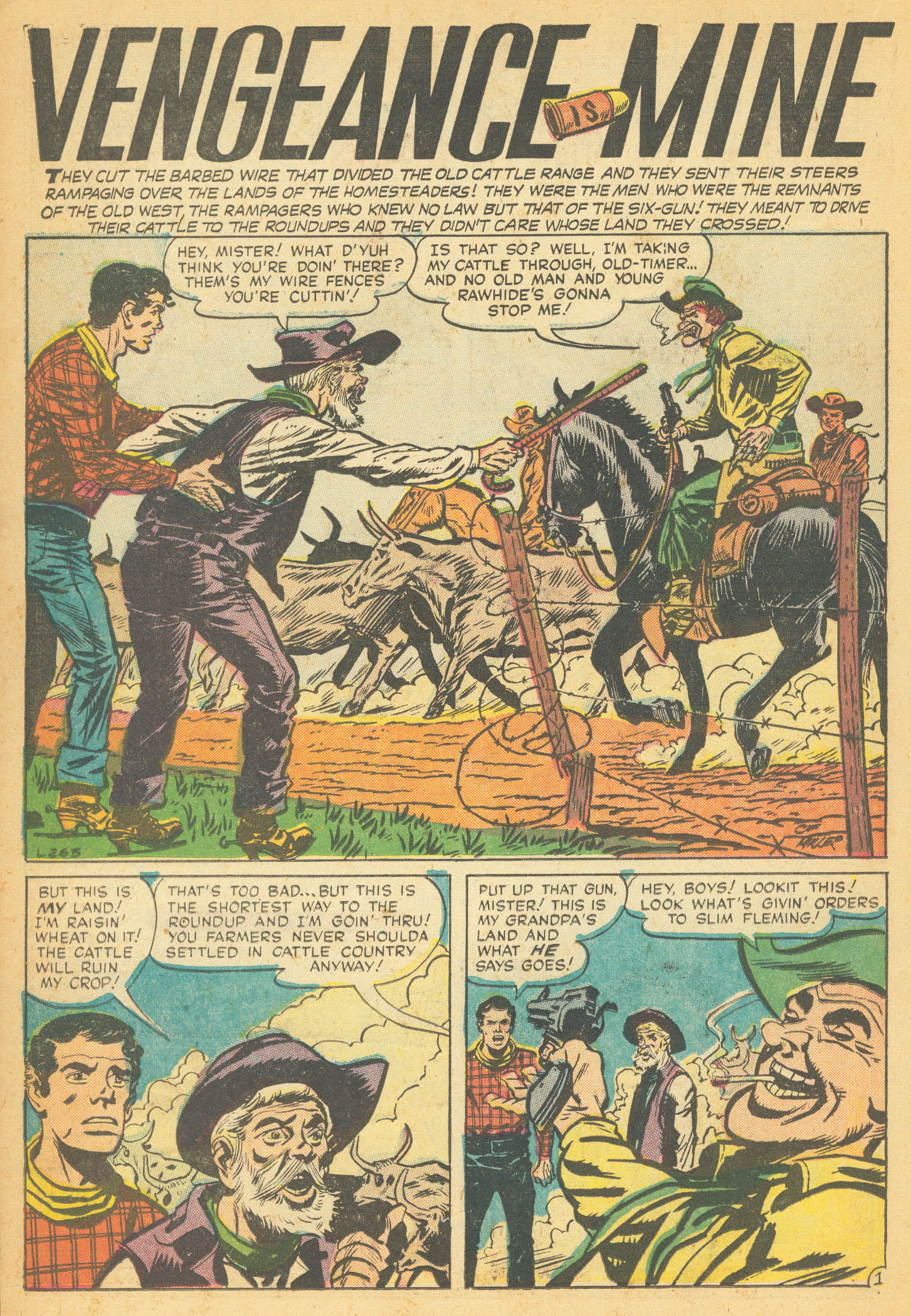 Read online Western Gunfighters (1956) comic -  Issue #24 - 22