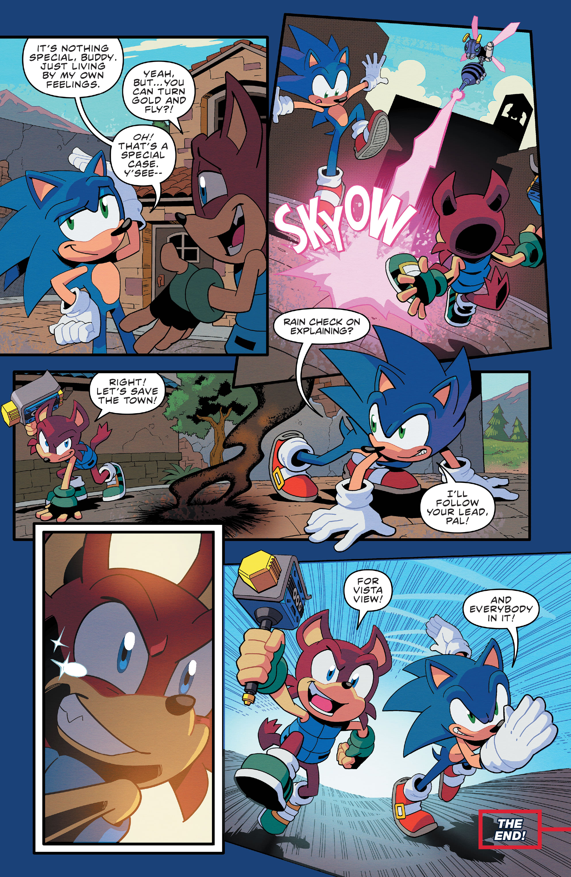 Read online Sonic the Hedgehog (2018) comic -  Issue # _5th Anniversary Edition - 27