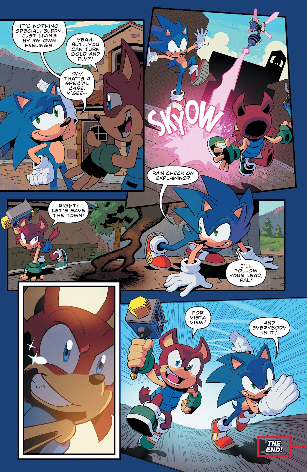 Sonic the Hedgehog (2018) issue 5th Anniversary Edition - Page 27