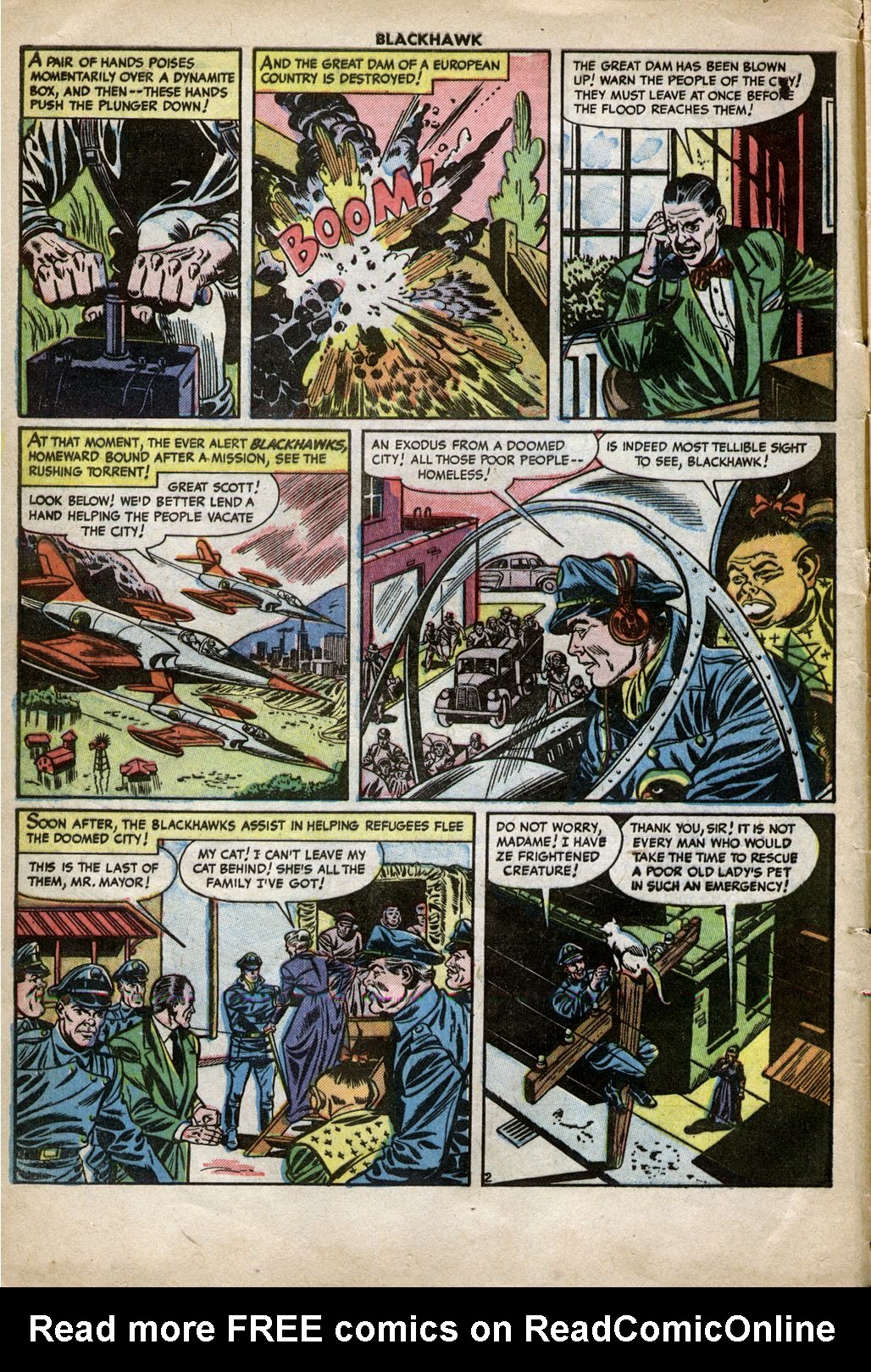 Read online Blackhawk (1957) comic -  Issue #70 - 4