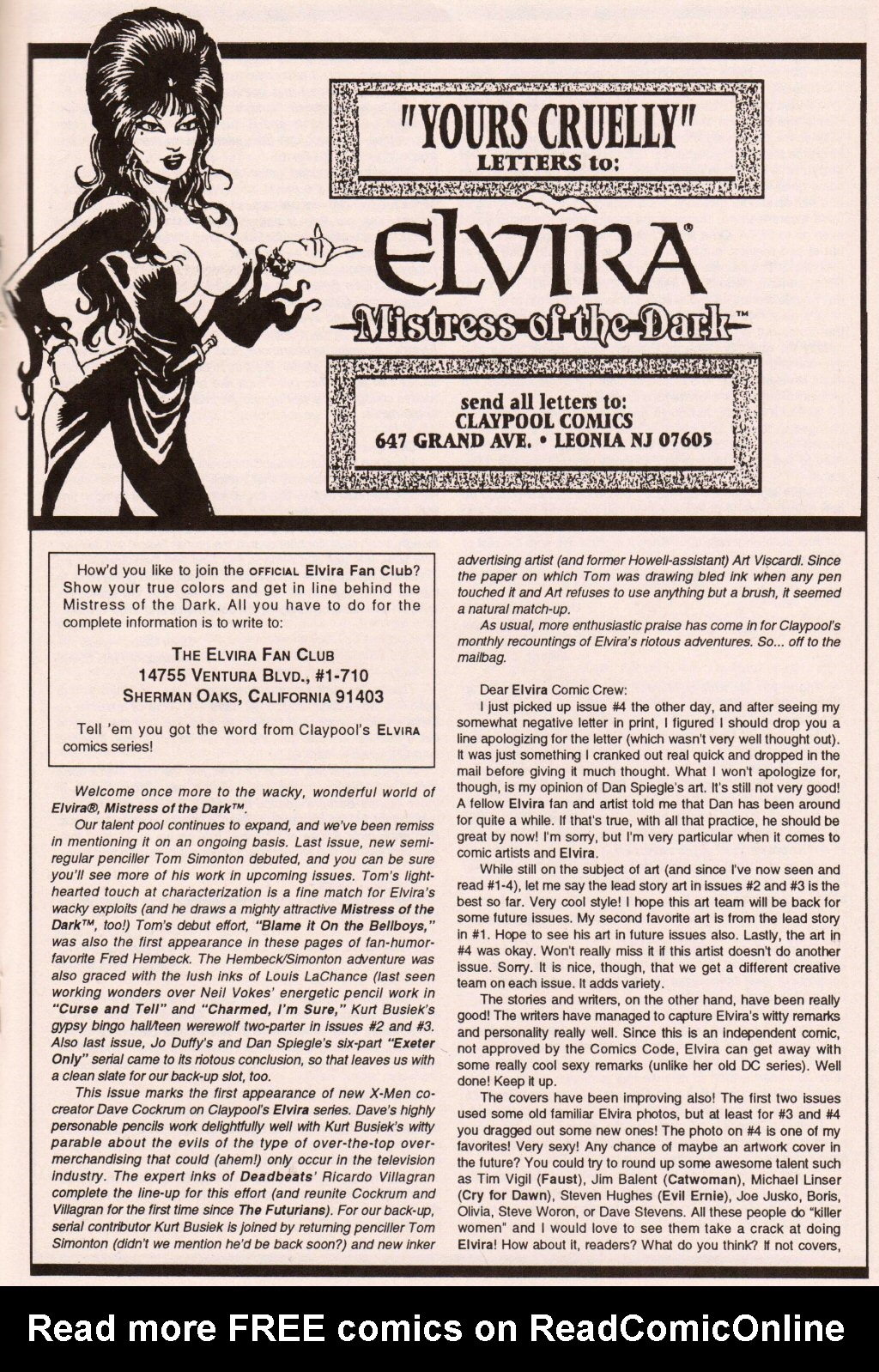 Read online Elvira, Mistress of the Dark comic -  Issue #7 - 19