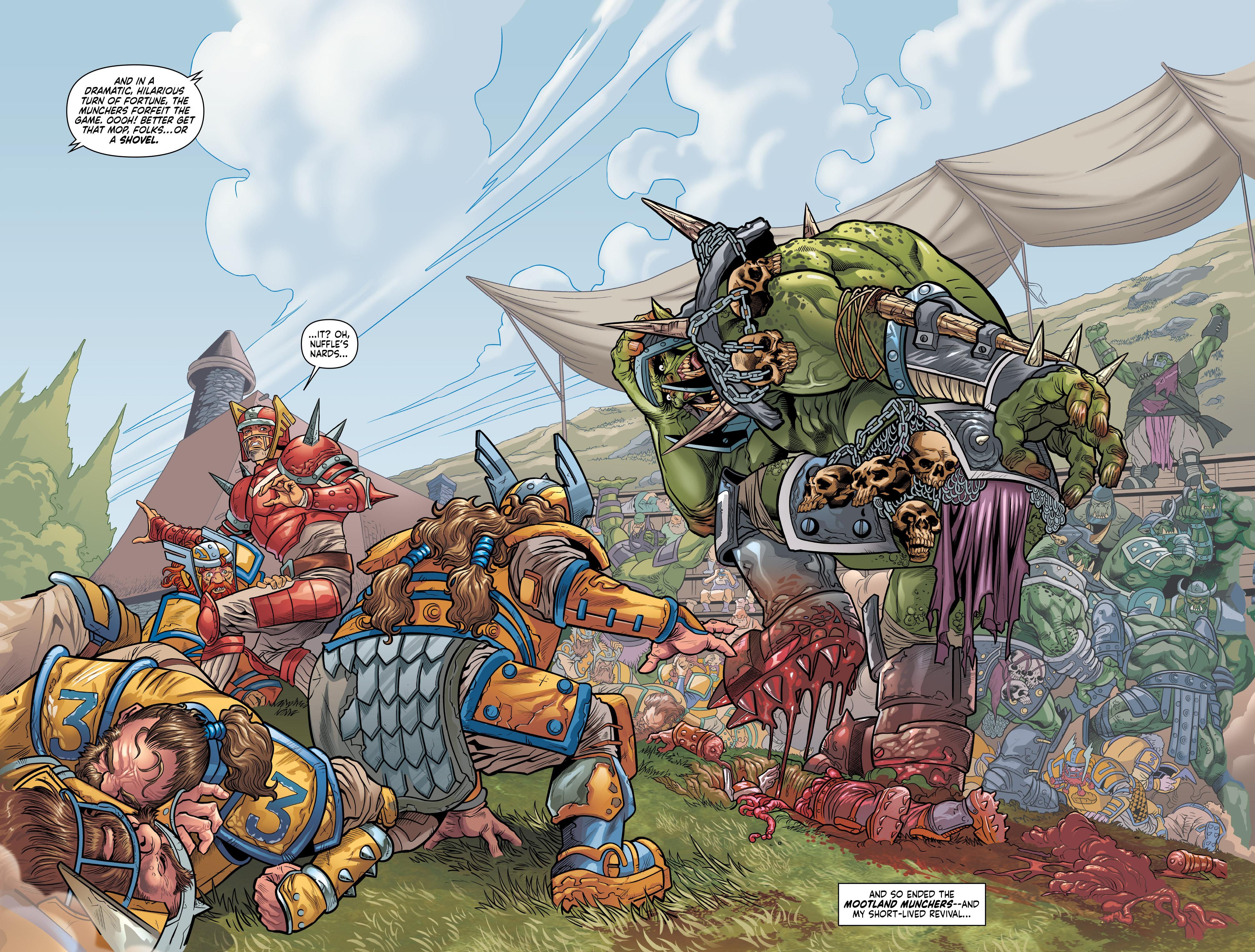 Read online Blood Bowl: More Guts, More Glory! comic -  Issue #1 - 16