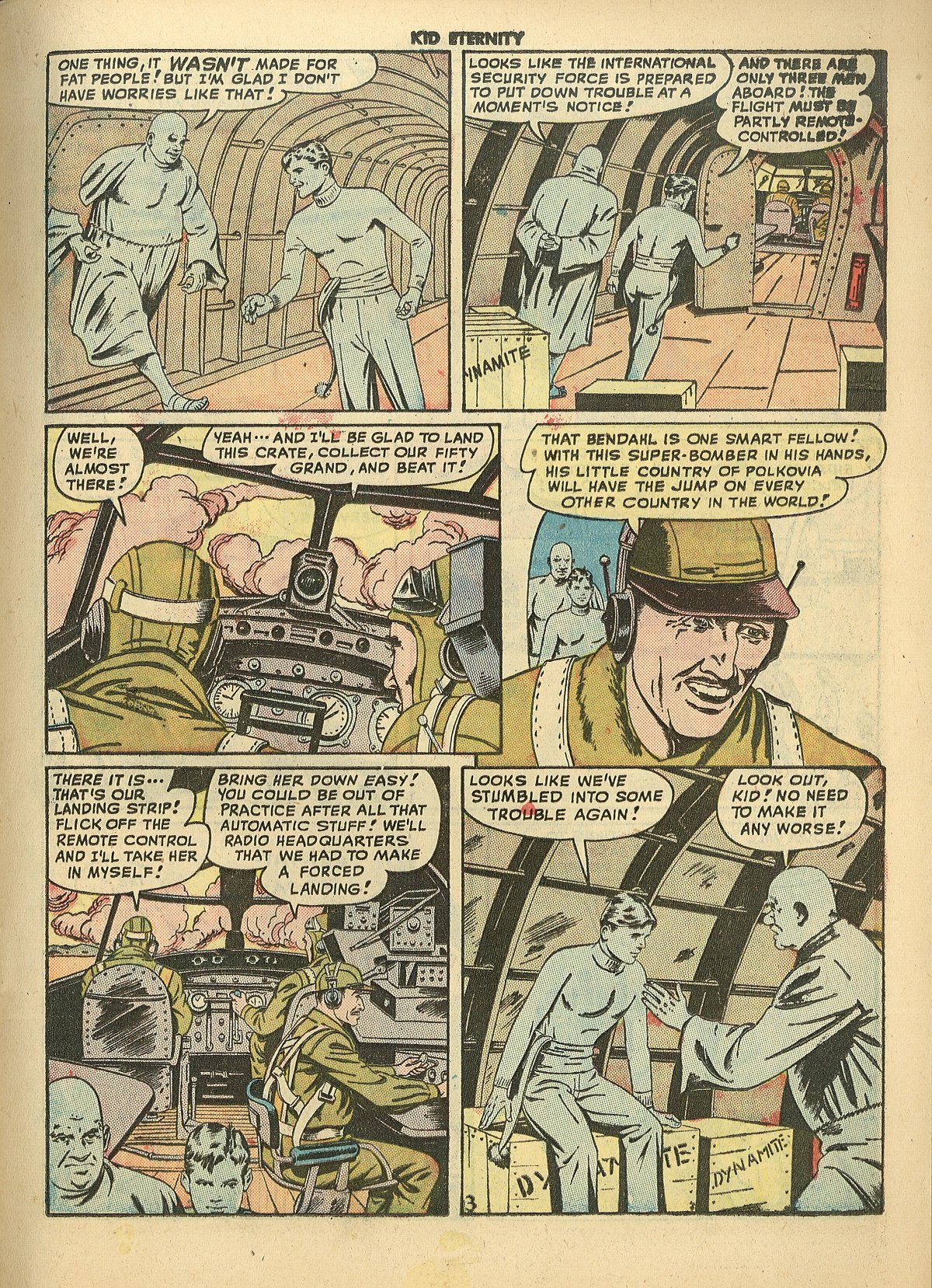 Read online Kid Eternity (1946) comic -  Issue #12 - 17