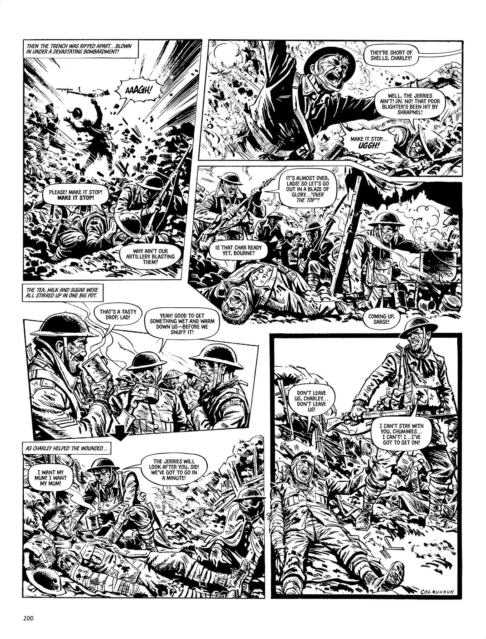 Read online Charley's War: The Definitive Collection comic -  Issue # TPB - 200