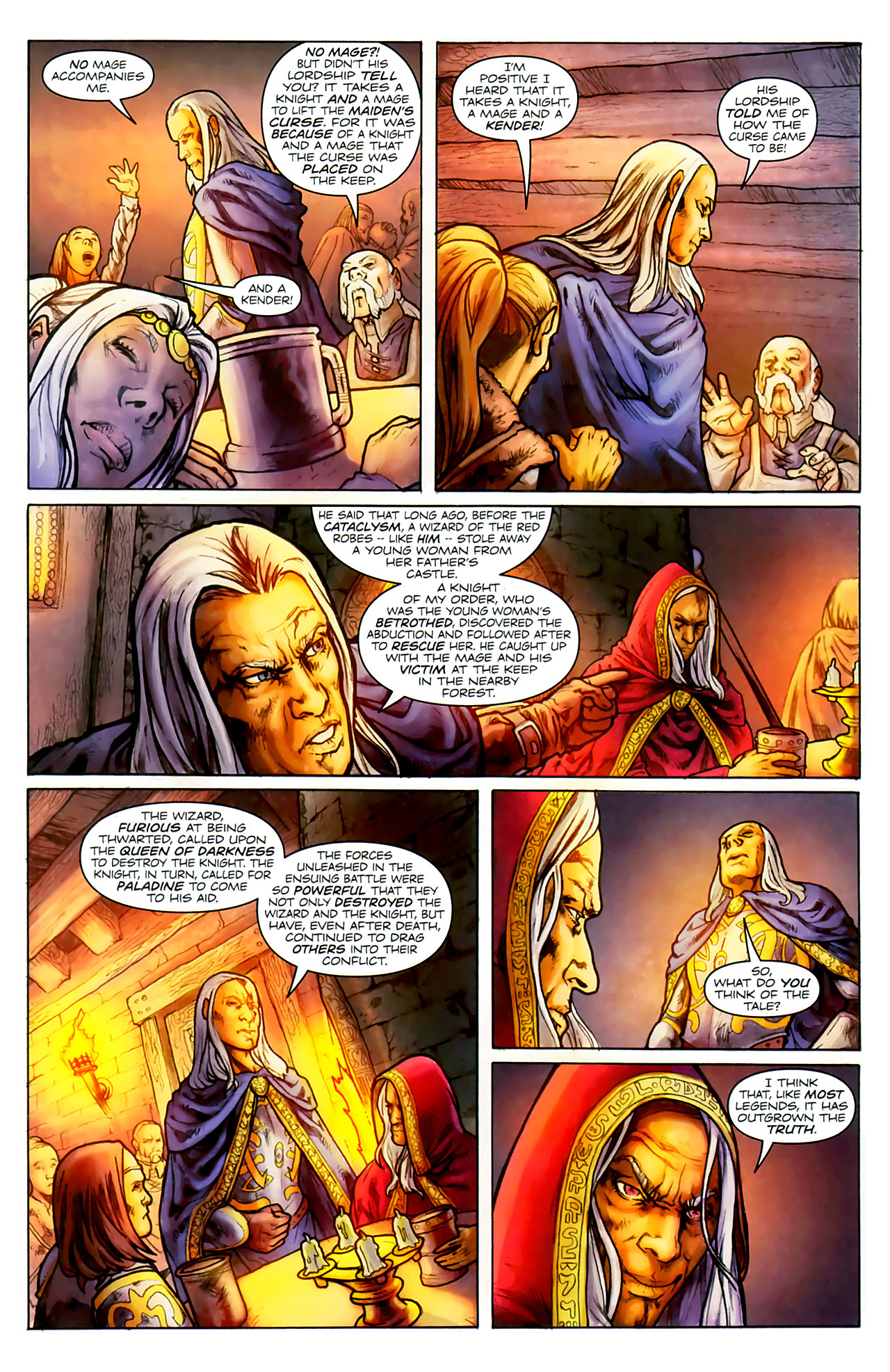 Read online The Worlds of Dungeons & Dragons comic -  Issue #6 - 12