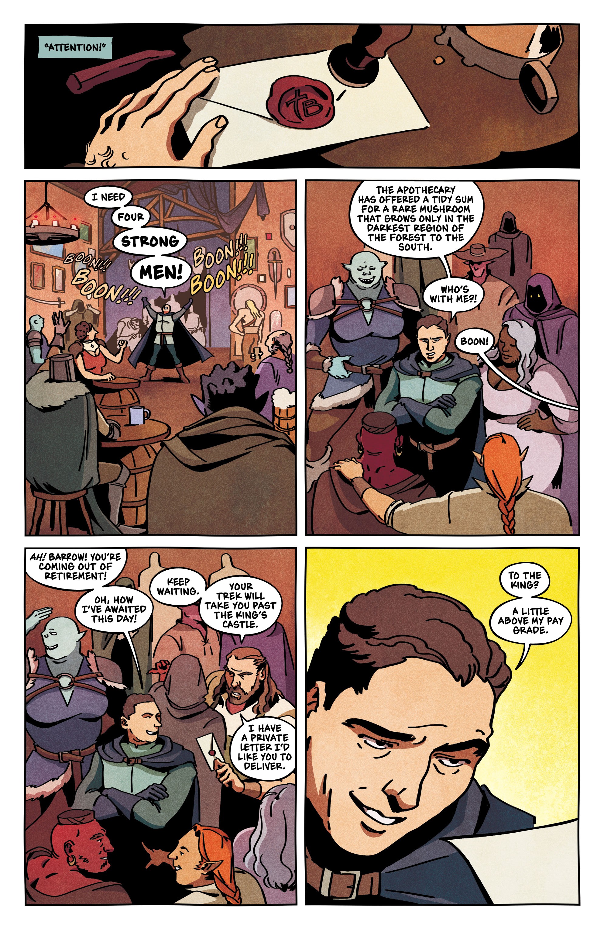 Read online Quests Aside comic -  Issue #2 - 4