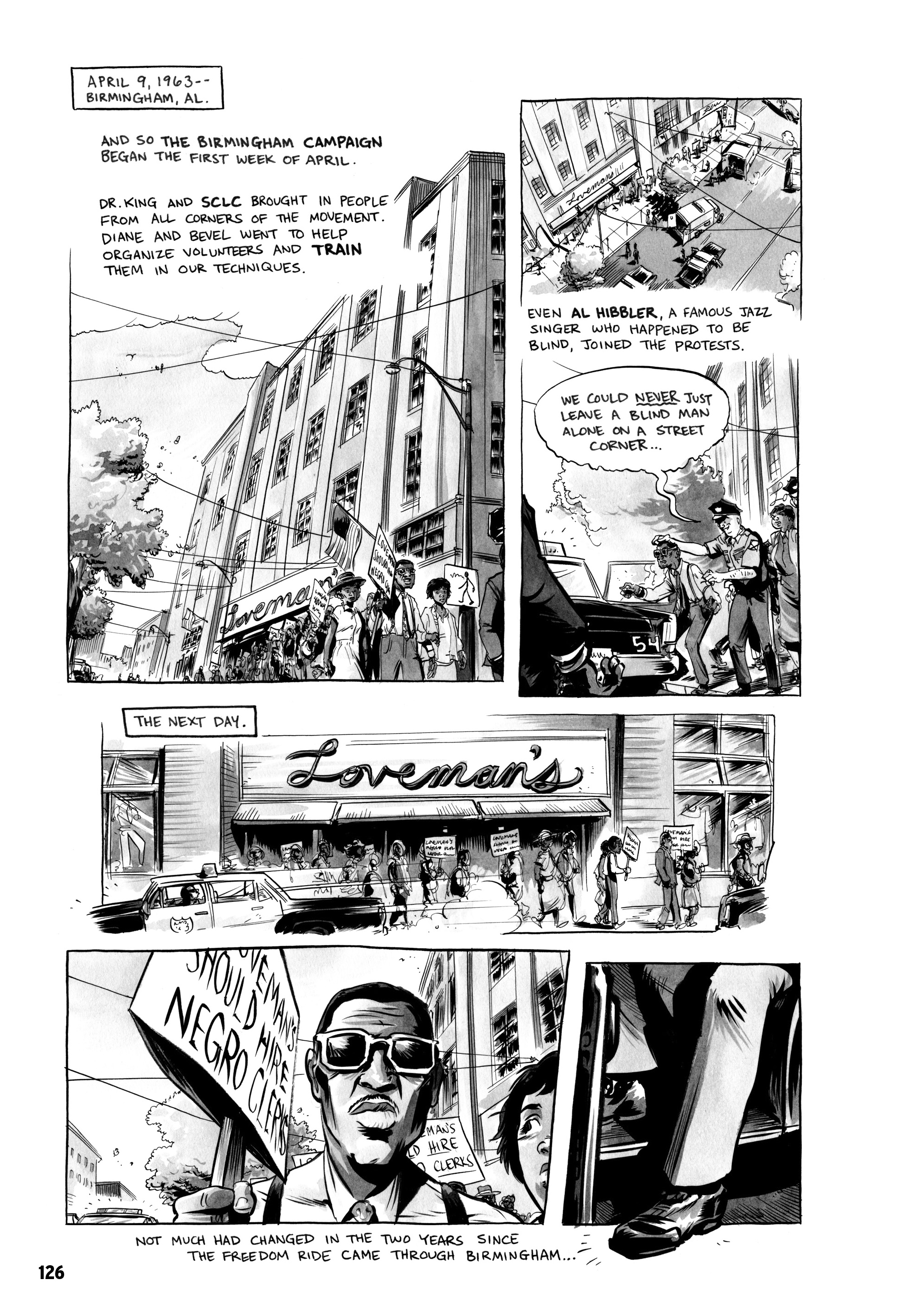 Read online March comic -  Issue #2 - 124