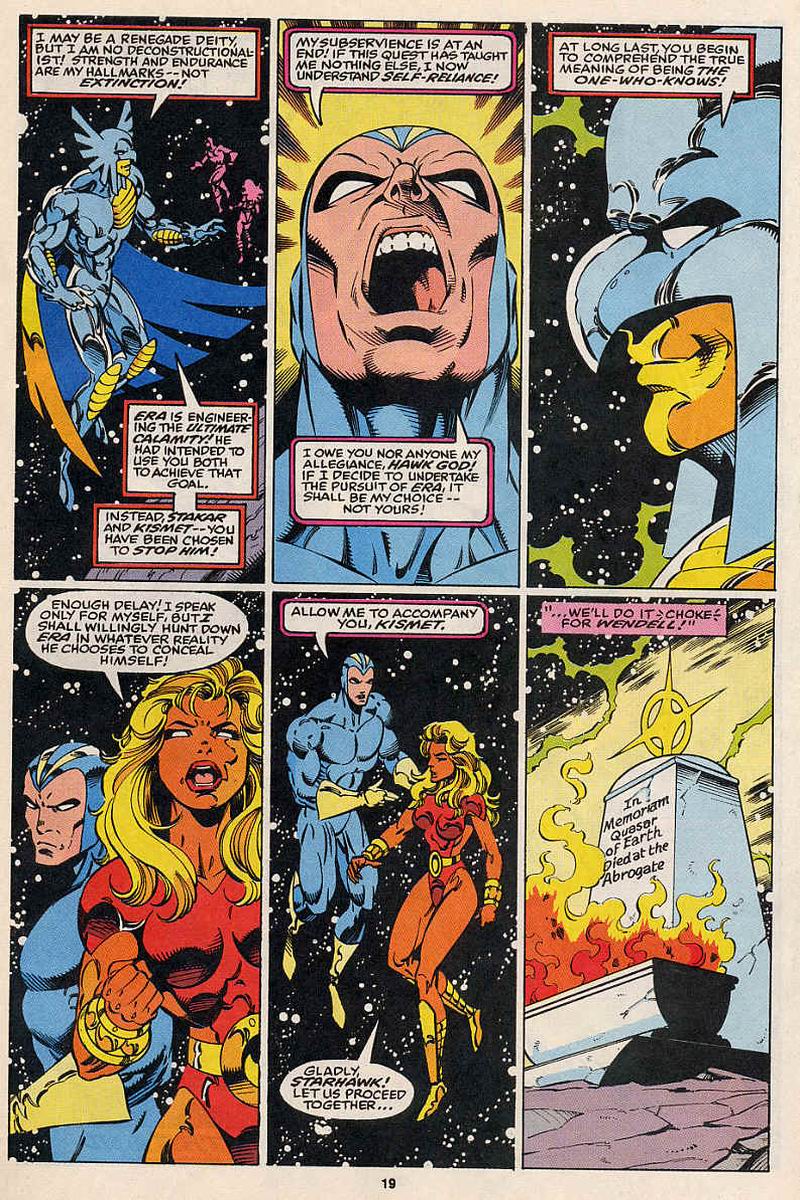 Read online Guardians of the Galaxy (1990) comic -  Issue #62 - 15