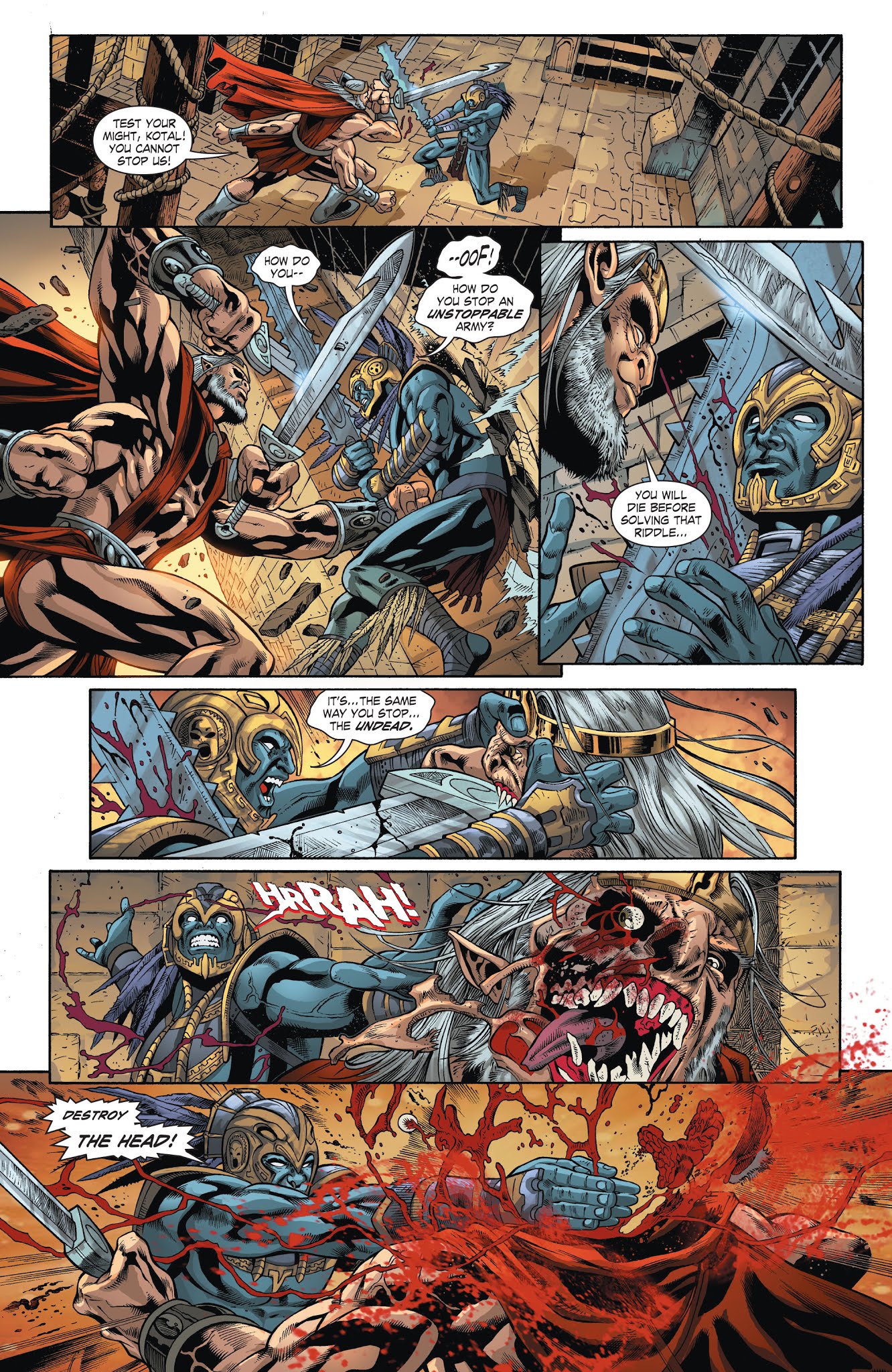 Read online Mortal Kombat X [I] comic -  Issue # _TPB 2 - 60